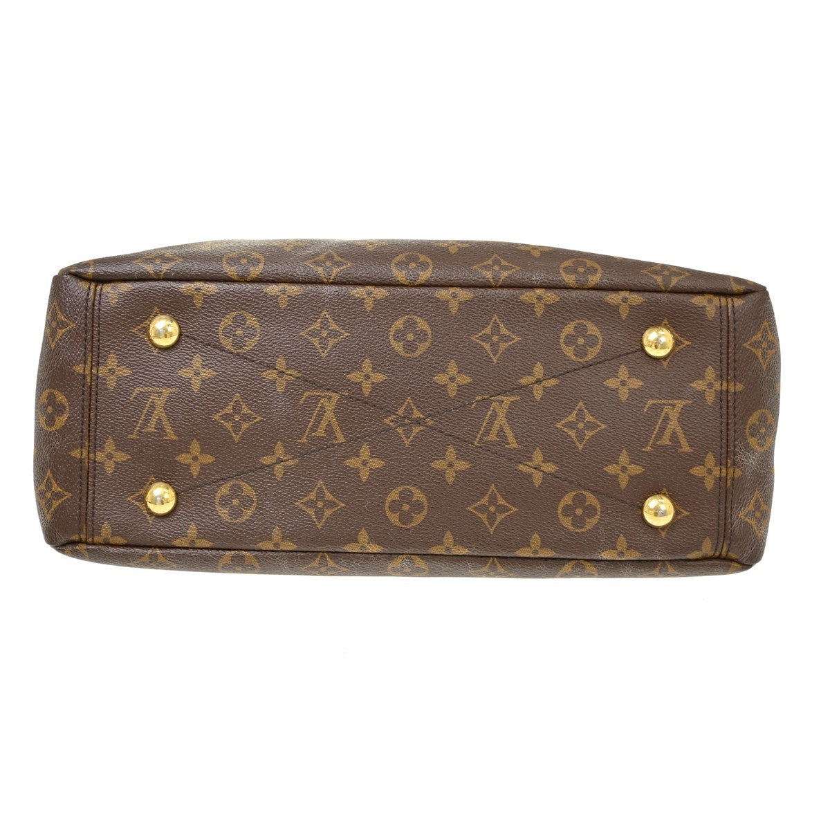 Louis Vuitton Pallas MM Vintage Handbag in Brown Monogram Canvas