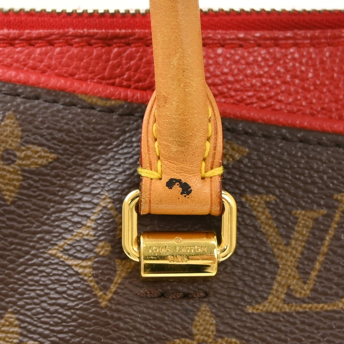 Louis Vuitton Pallas MM Vintage Handbag in Brown Monogram Canvas