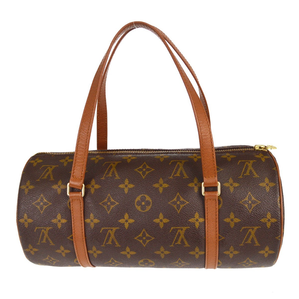 Louis Vuitton Papillon 30 Vintage Handbag in Brown Monogram Canvas