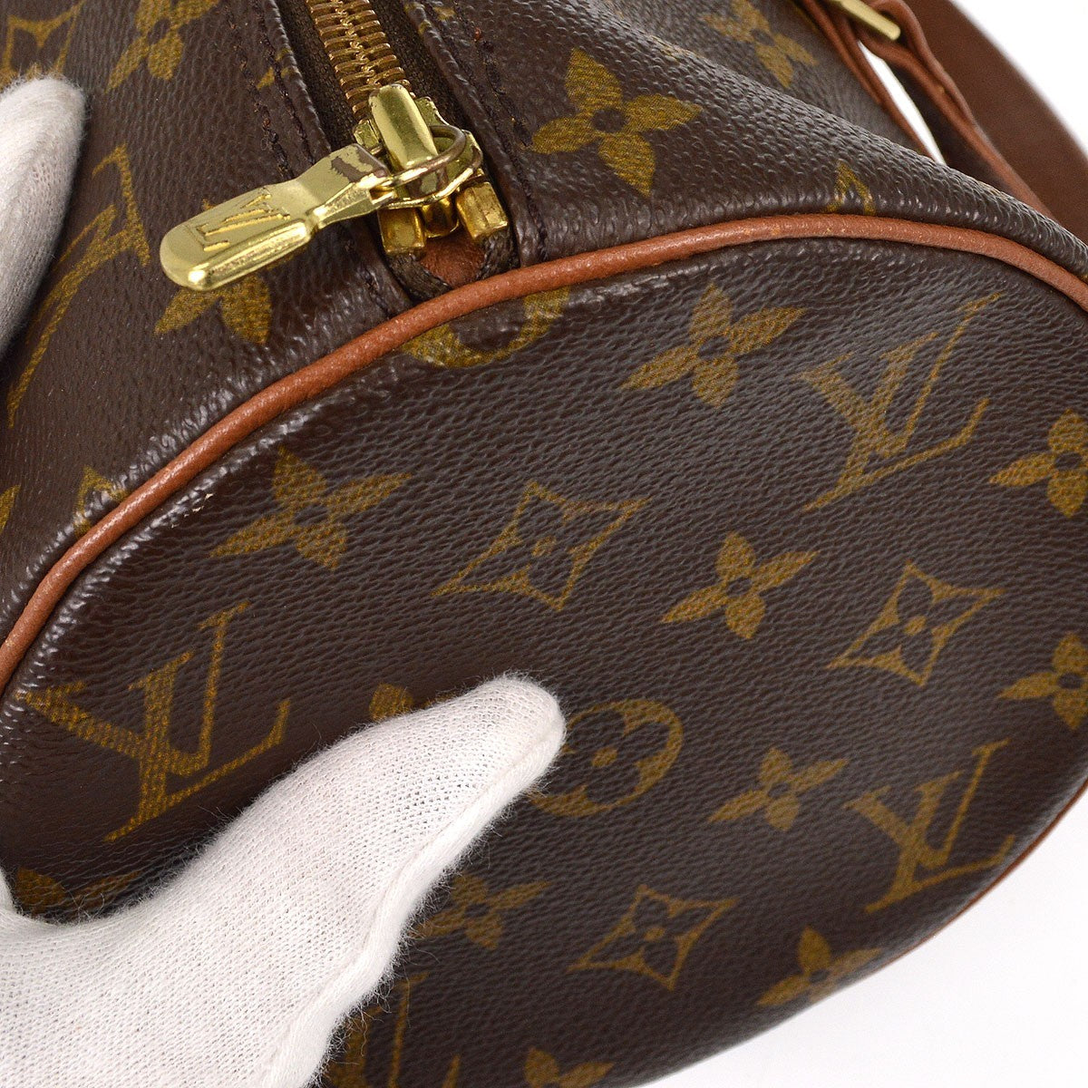 Louis Vuitton Papillon 30 Vintage Handbag in Brown Monogram Canvas