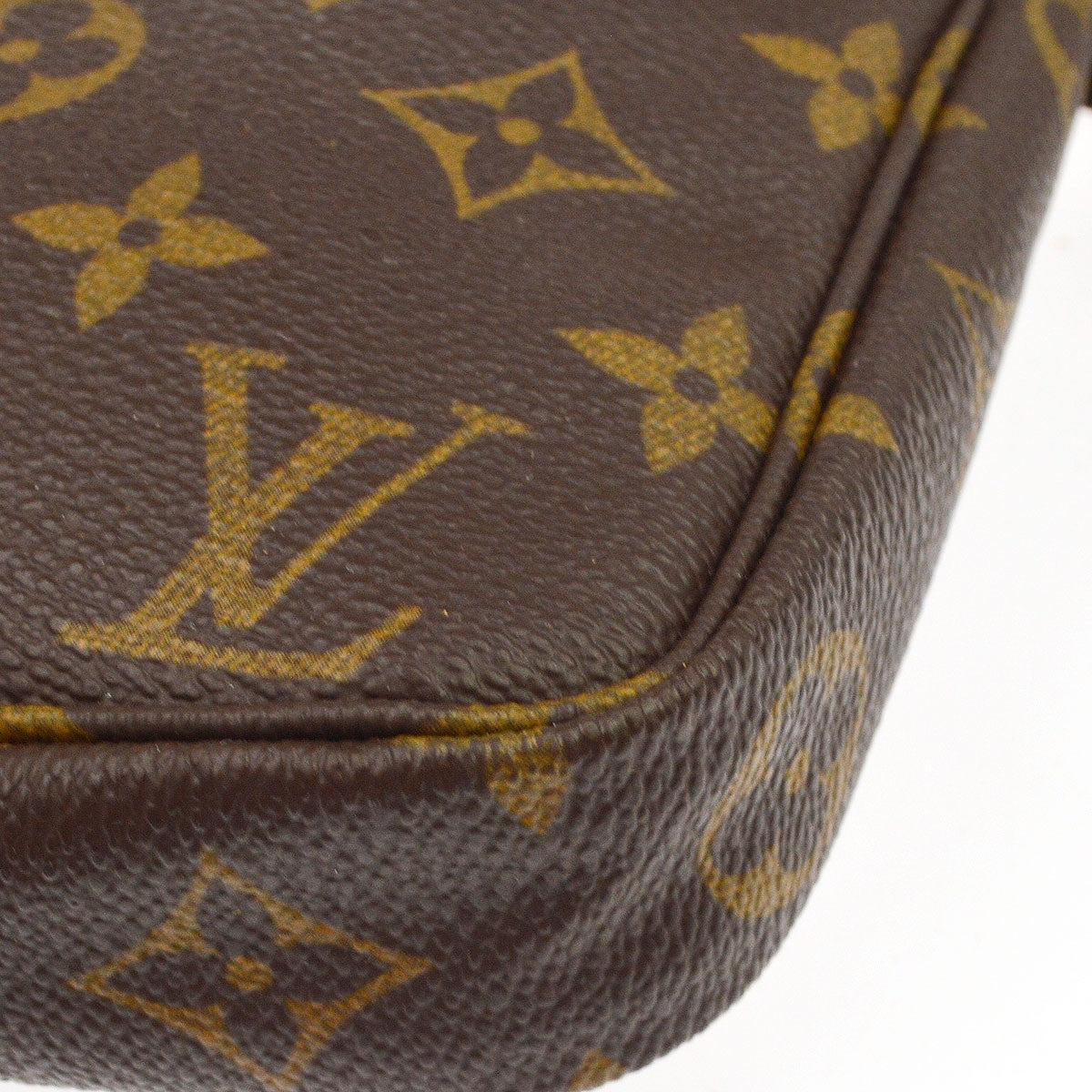 Louis Vuitton Pochette Accessoires Vintage Pochette in Brown Monogram Canvas