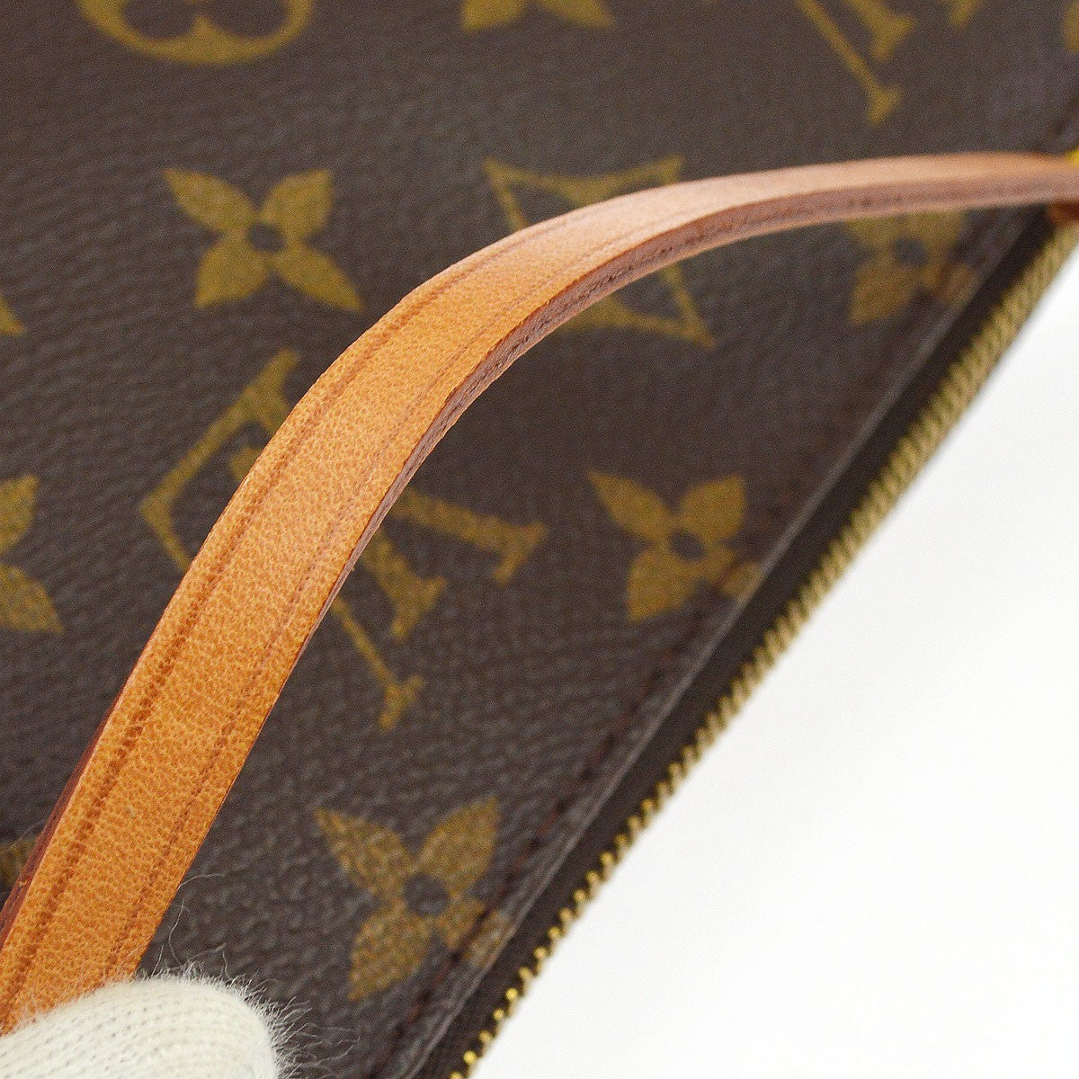Louis Vuitton Pochette Accessoires Vintage Pochette in Brown Monogram Canvas