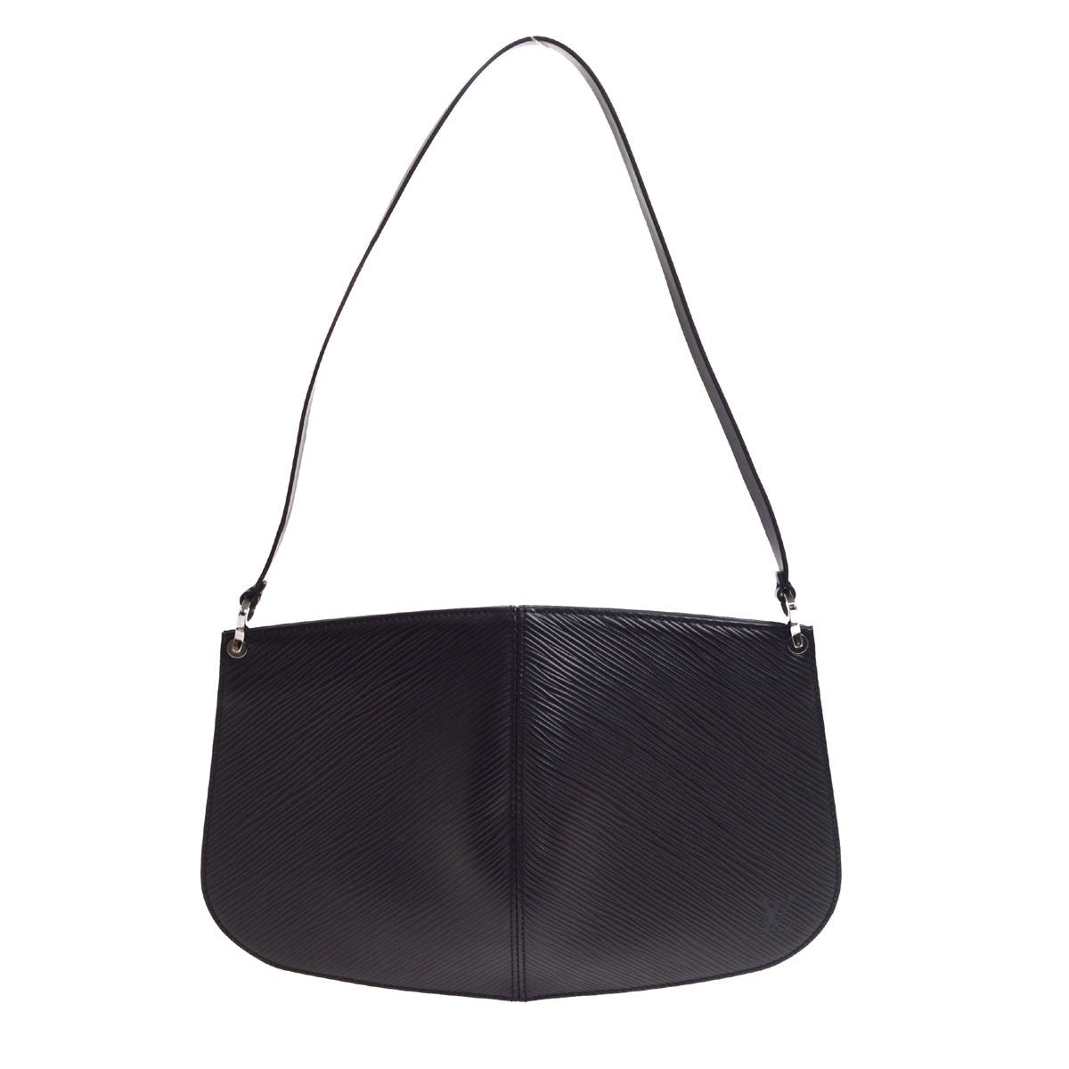Louis Vuitton Pochette Demi-Lune Vintage Pochette in Black Epi Leather