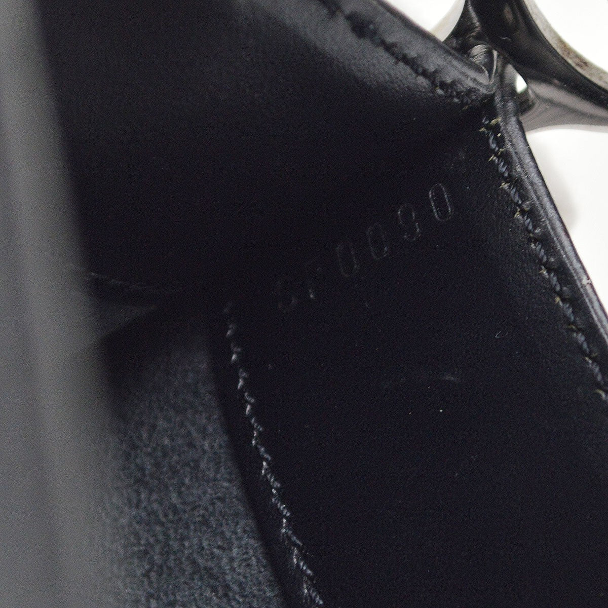 Louis Vuitton Pochette Demi-Lune Vintage Pochette in Black Epi Leather