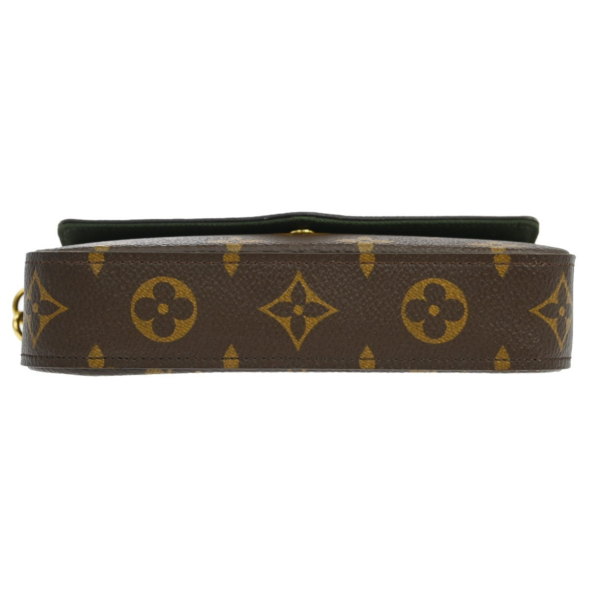 Louis Vuitton Pochette Félicie Vintage Crossbody Pochette in Brown Monogram Canvas