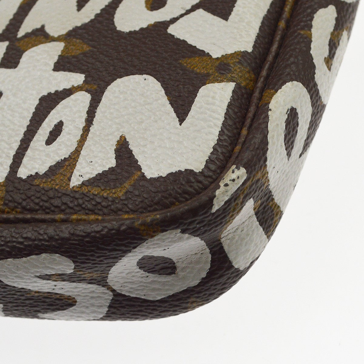 Louis Vuitton Pochette Graffiti Vintage Pochette in Brown Monogram Graffiti Canvas