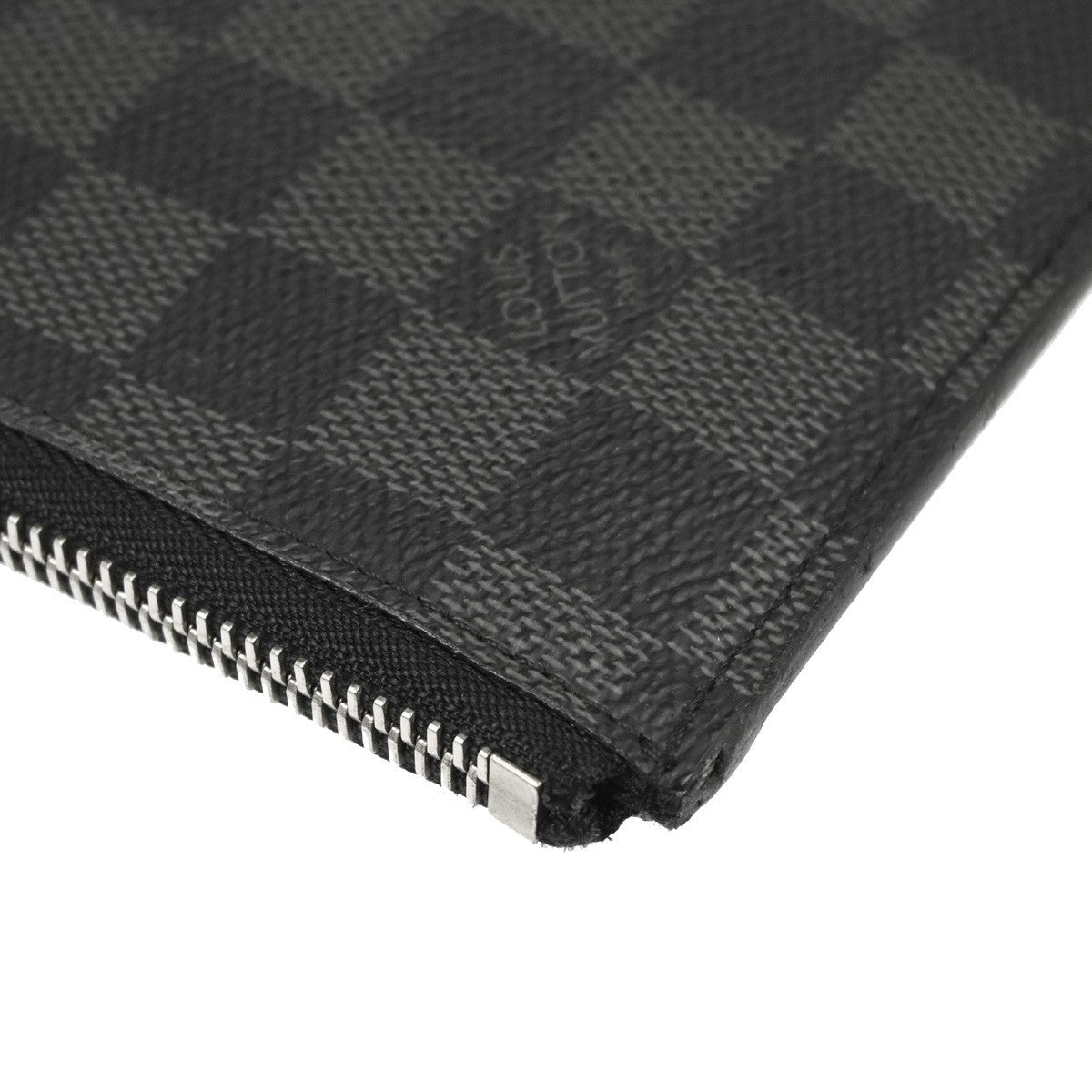 Louis Vuitton Pochette Jour PM Vintage Pochette in Graphite Grey Damier Graphite Canvas
