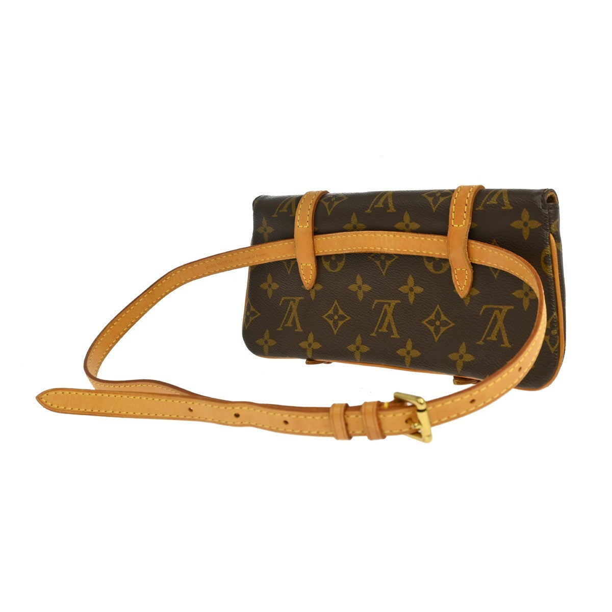 Louis Vuitton Pochette Marelle Vintage Belt Bag in Brown Monogram Canvas