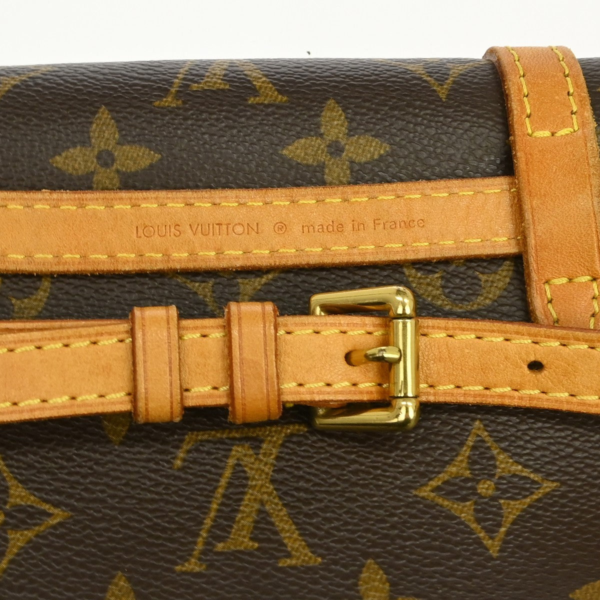 Louis Vuitton Pochette Marelle Vintage Belt Bag in Brown Monogram Canvas