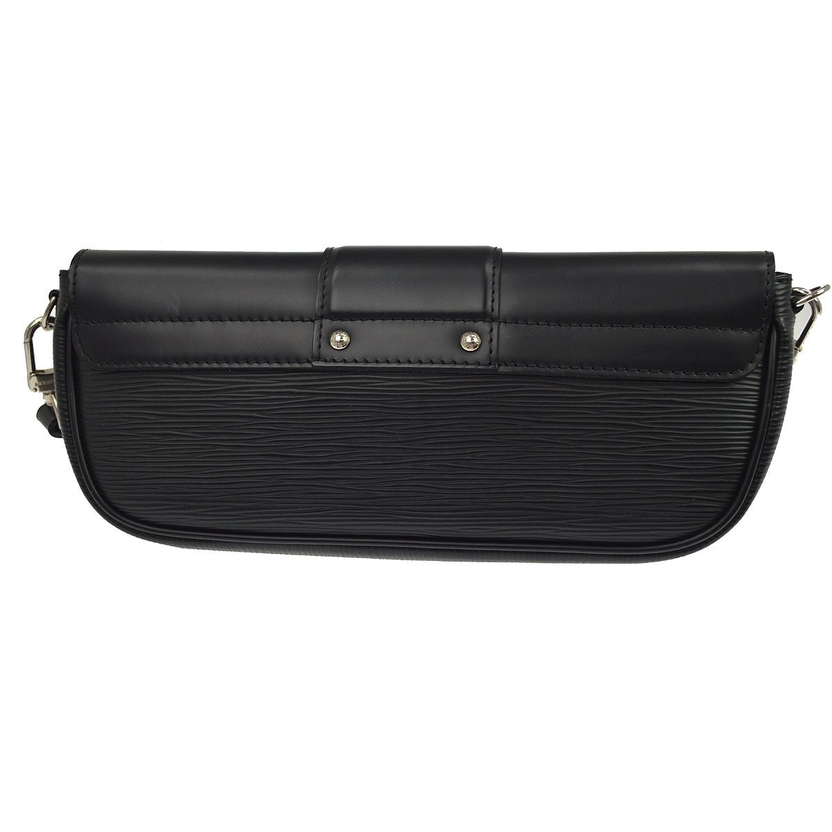 Louis Vuitton Pochette Montaigne Vintage Pochette in Black Epi Leather