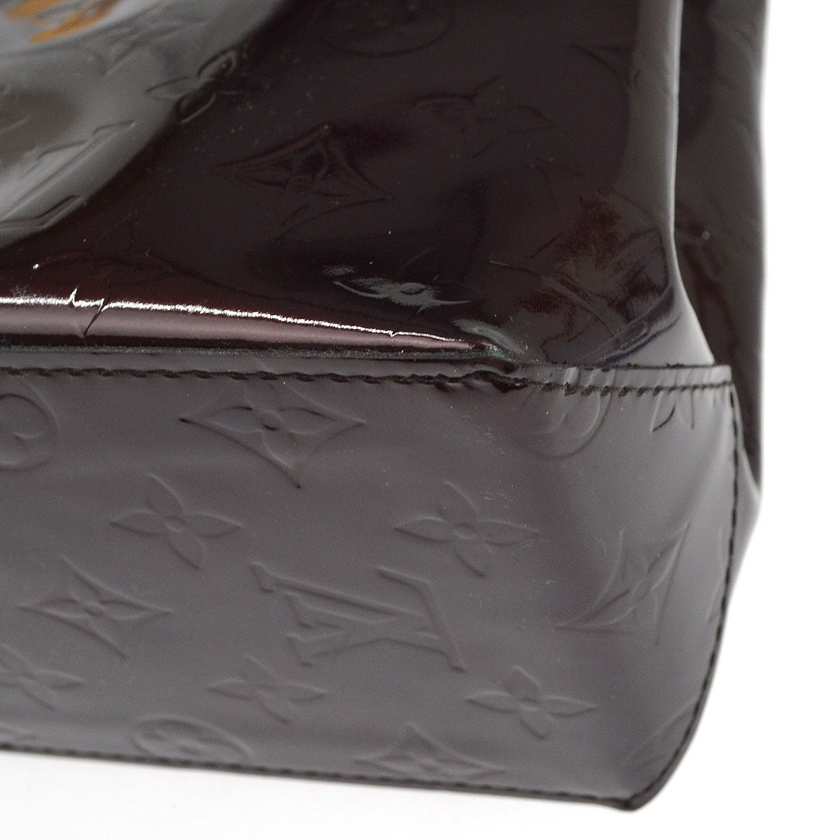 Louis Vuitton Reade PM Vintage Handbag in Burgundy Vernis Leather