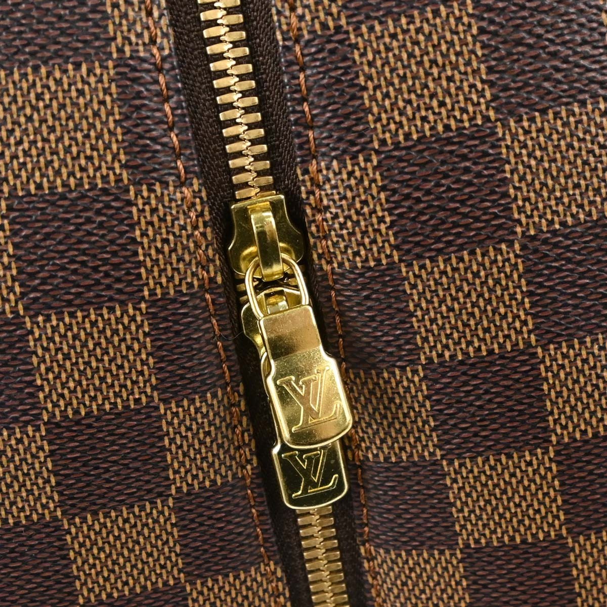 Louis Vuitton Rivera MM Vintage Handbag in Brown Damier Ebène Canvas