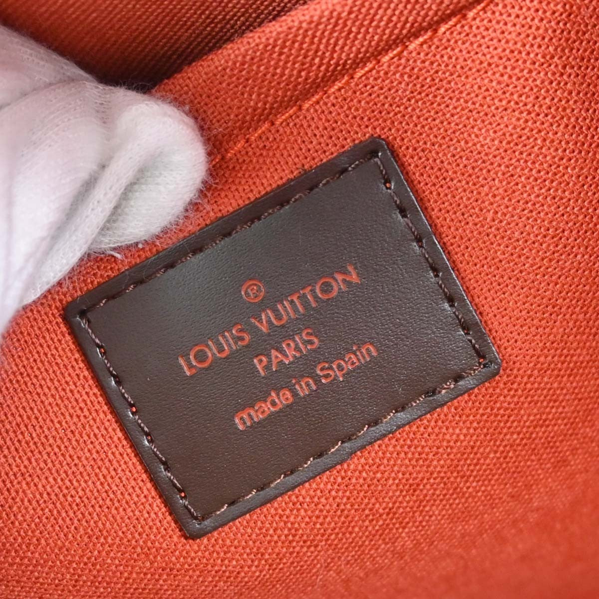 Louis Vuitton Rivera MM Vintage Handbag in Brown Damier Ebène Canvas