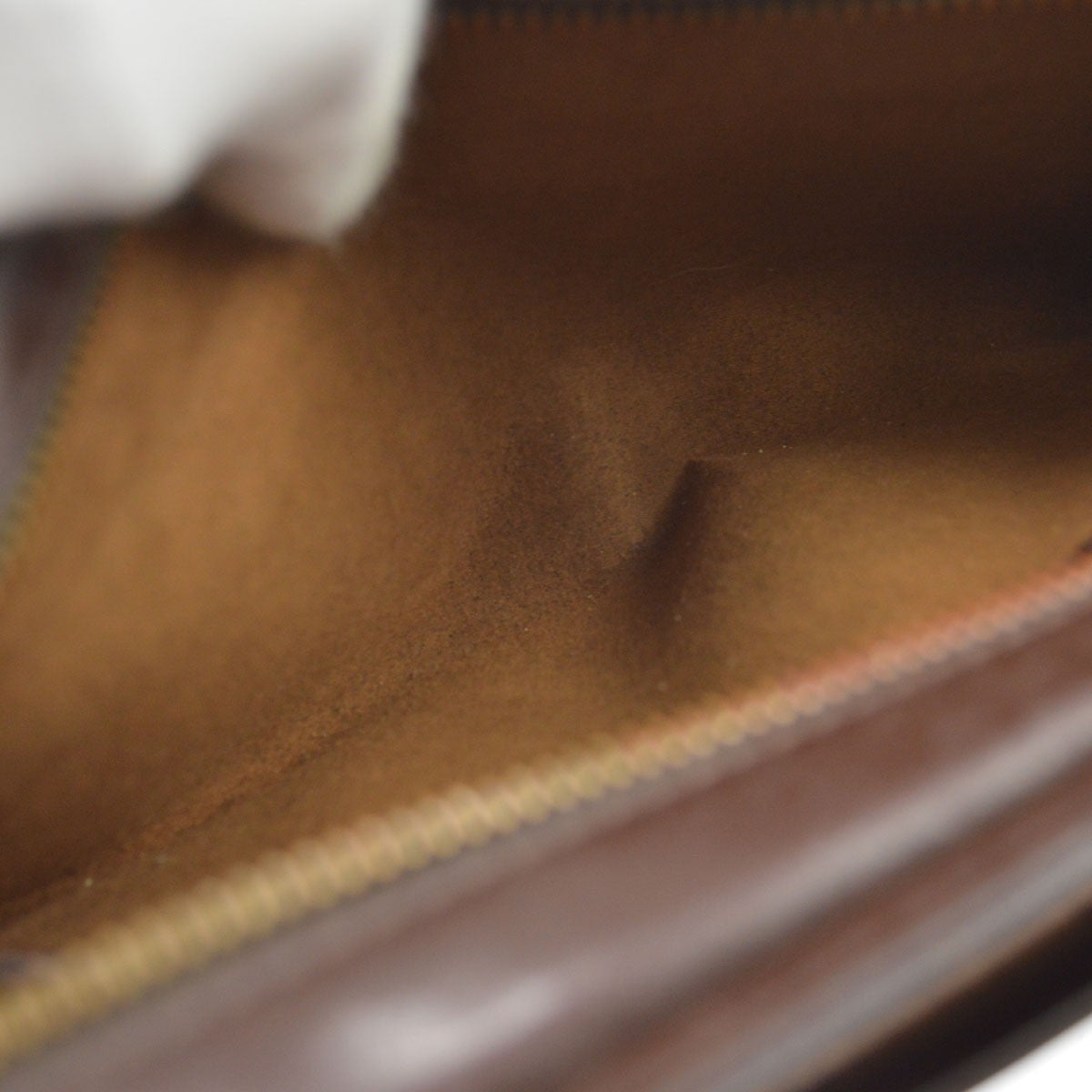 Louis Vuitton Saint Louis Vintage Clutch in Brown Damier Ebène Canvas