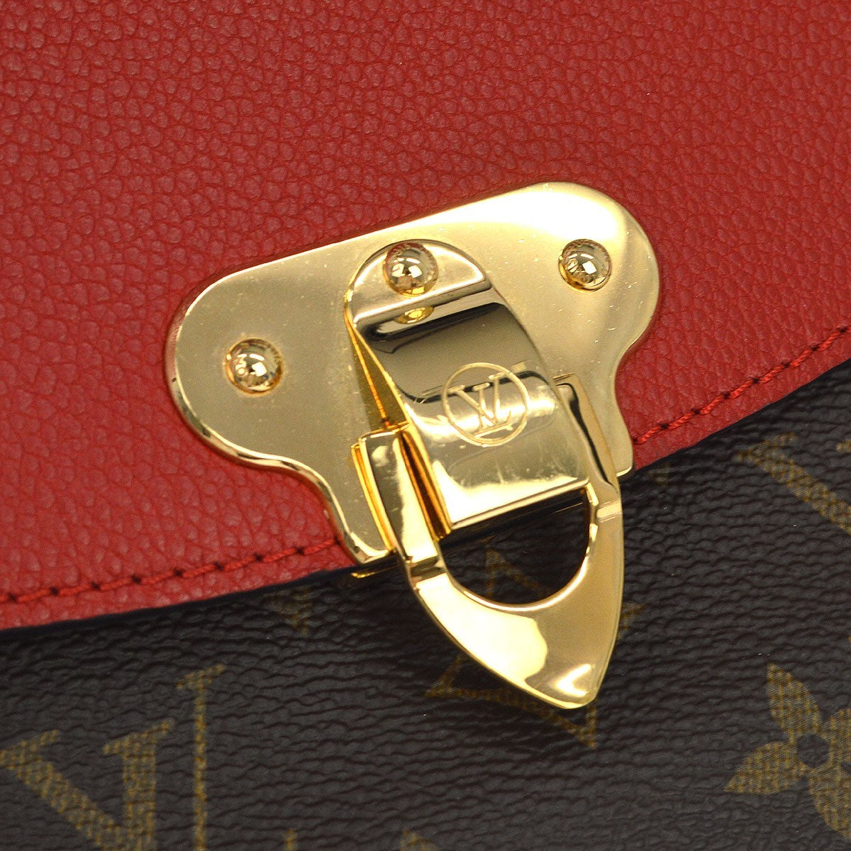 Louis Vuitton Saint Placide Vintage Crossbody Bag in Brown Monogram Canvas