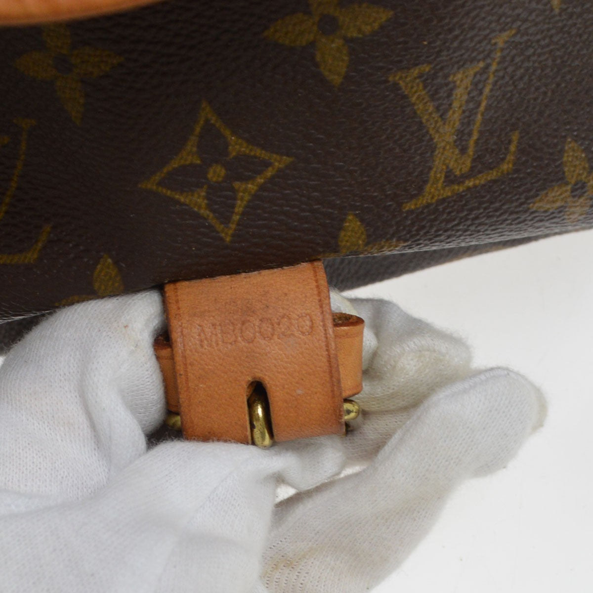 Louis Vuitton Saumur 35 Vintage Crossbody Bag in Brown Monogram Canvas
