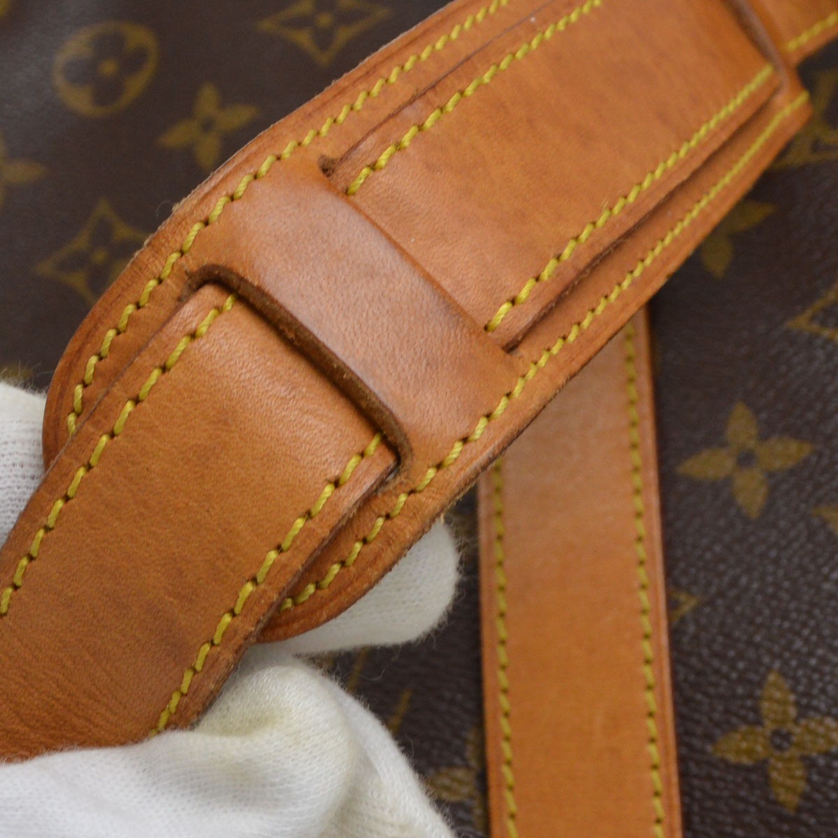 Louis Vuitton Saumur 35 Vintage Crossbody Bag in Brown Monogram Canvas