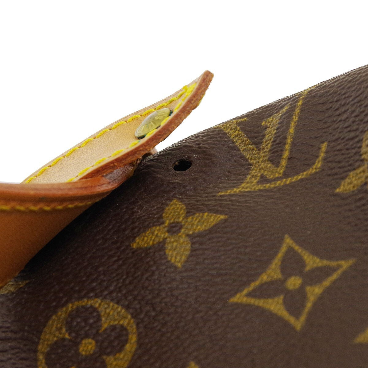 Louis Vuitton Saumur 35 Vintage Crossbody Bag in Brown Monogram Canvas