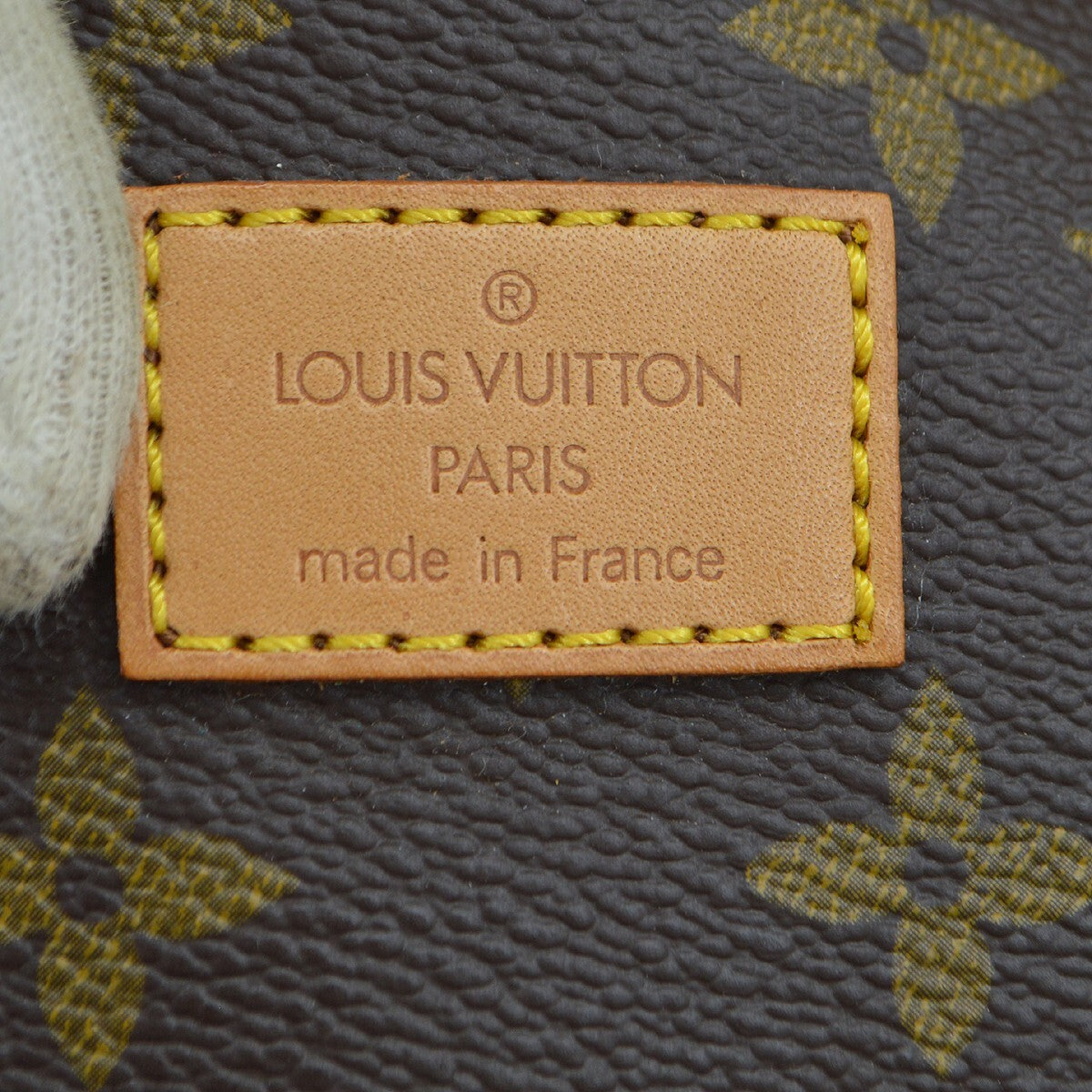Louis Vuitton Saumur 35 Vintage Crossbody Bag in Brown Monogram Canvas