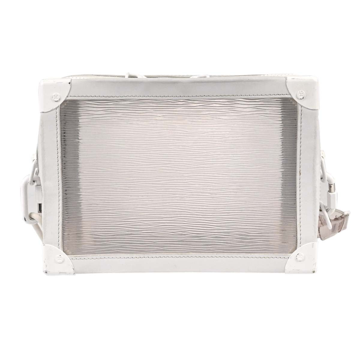 Louis Vuitton Soft Trunk Epi Plage Vintage Crossbody Bag in White Epi Leather