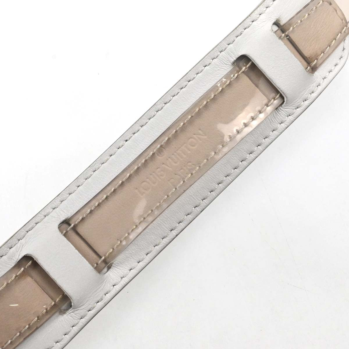 Louis Vuitton Soft Trunk Epi Plage Vintage Crossbody Bag in White Epi Leather