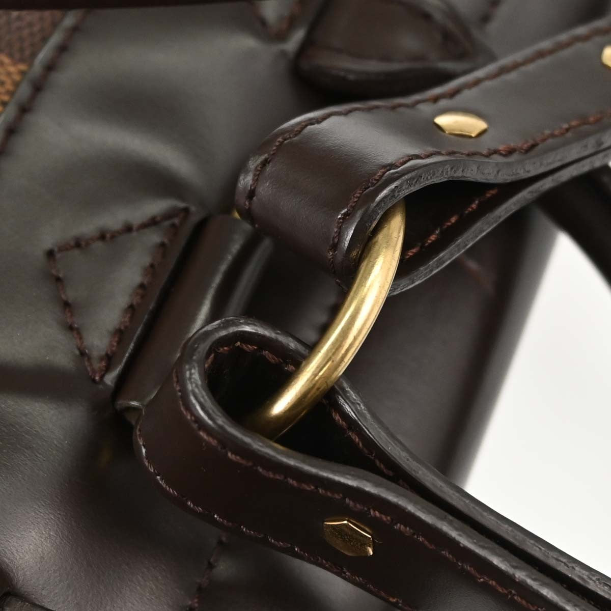 Louis Vuitton Soho Backpack Vintage in Brown Damier Ebène Canvas