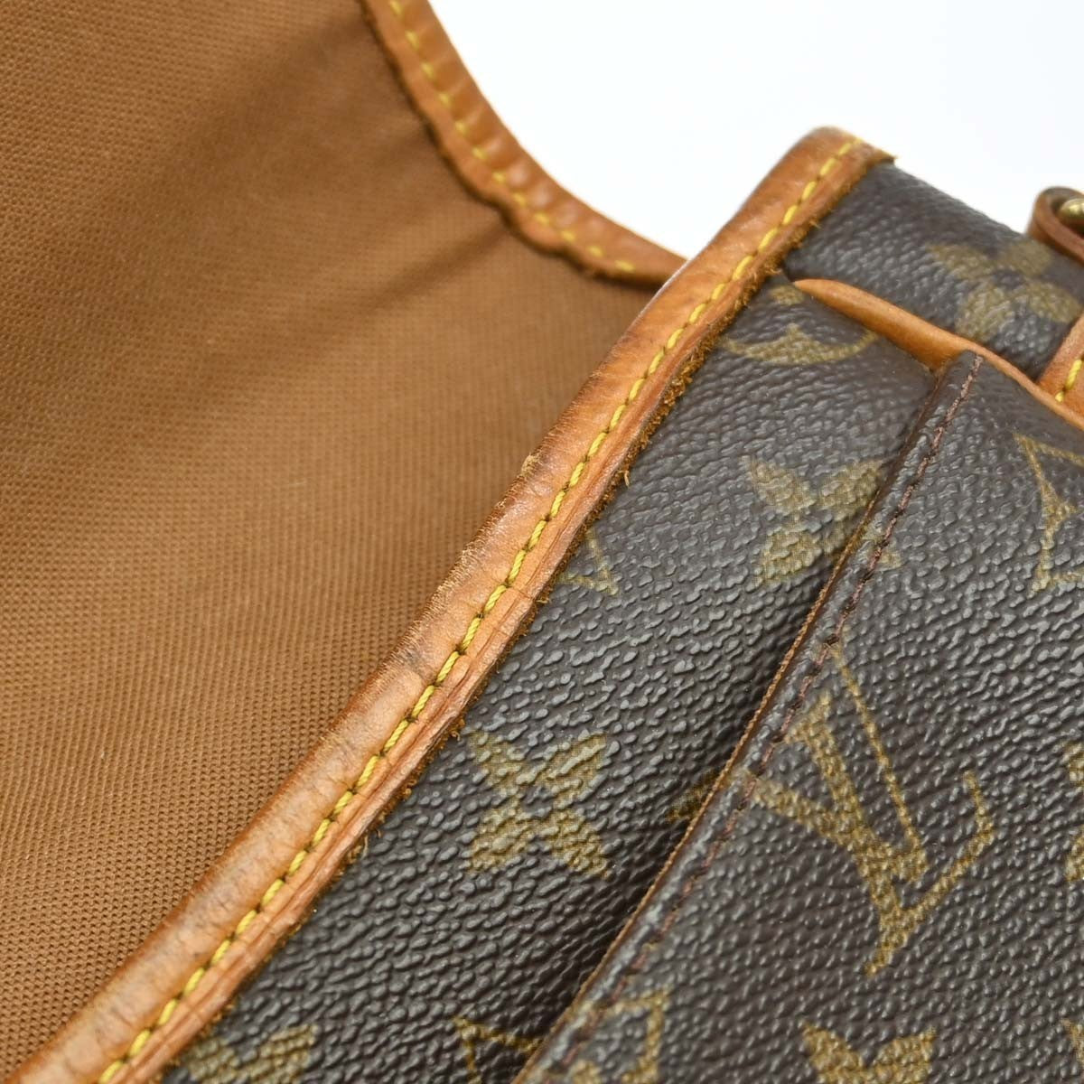 Louis Vuitton Sologne Vintage Crossbody Bag in Brown Monogram Canvas