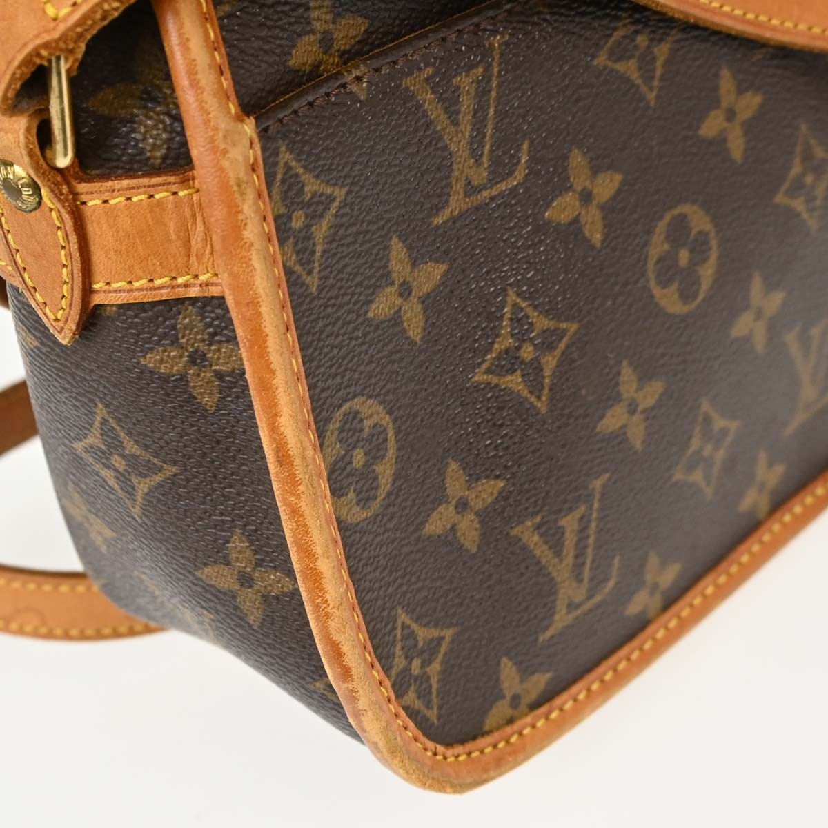 Louis Vuitton Sologne Vintage Crossbody Bag in Brown Monogram Canvas