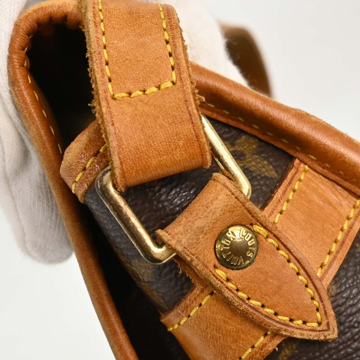 Louis Vuitton Sologne Vintage Crossbody Bag in Brown Monogram Canvas