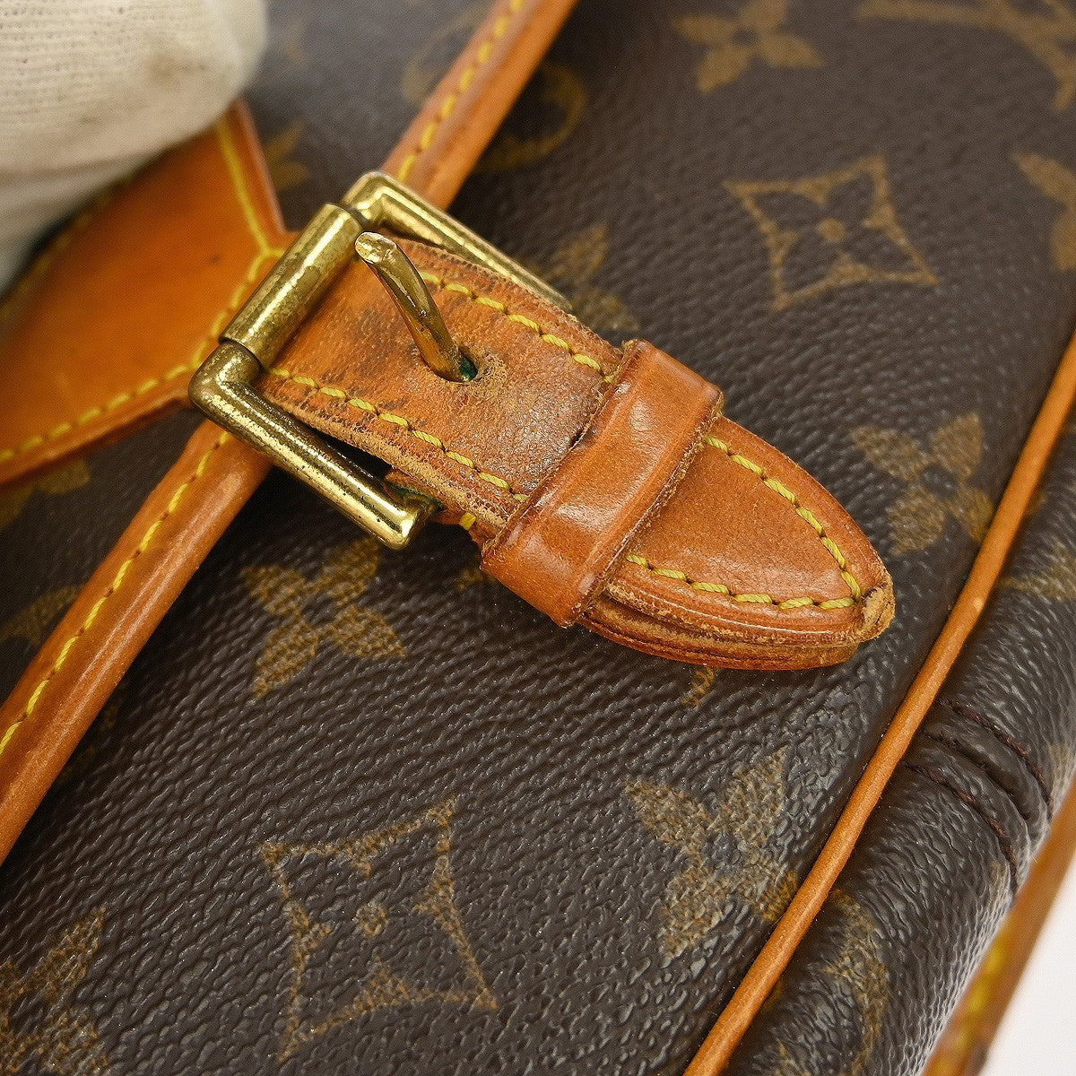 Louis Vuitton Sologne Vintage Crossbody Bag in Brown Monogram Canvas
