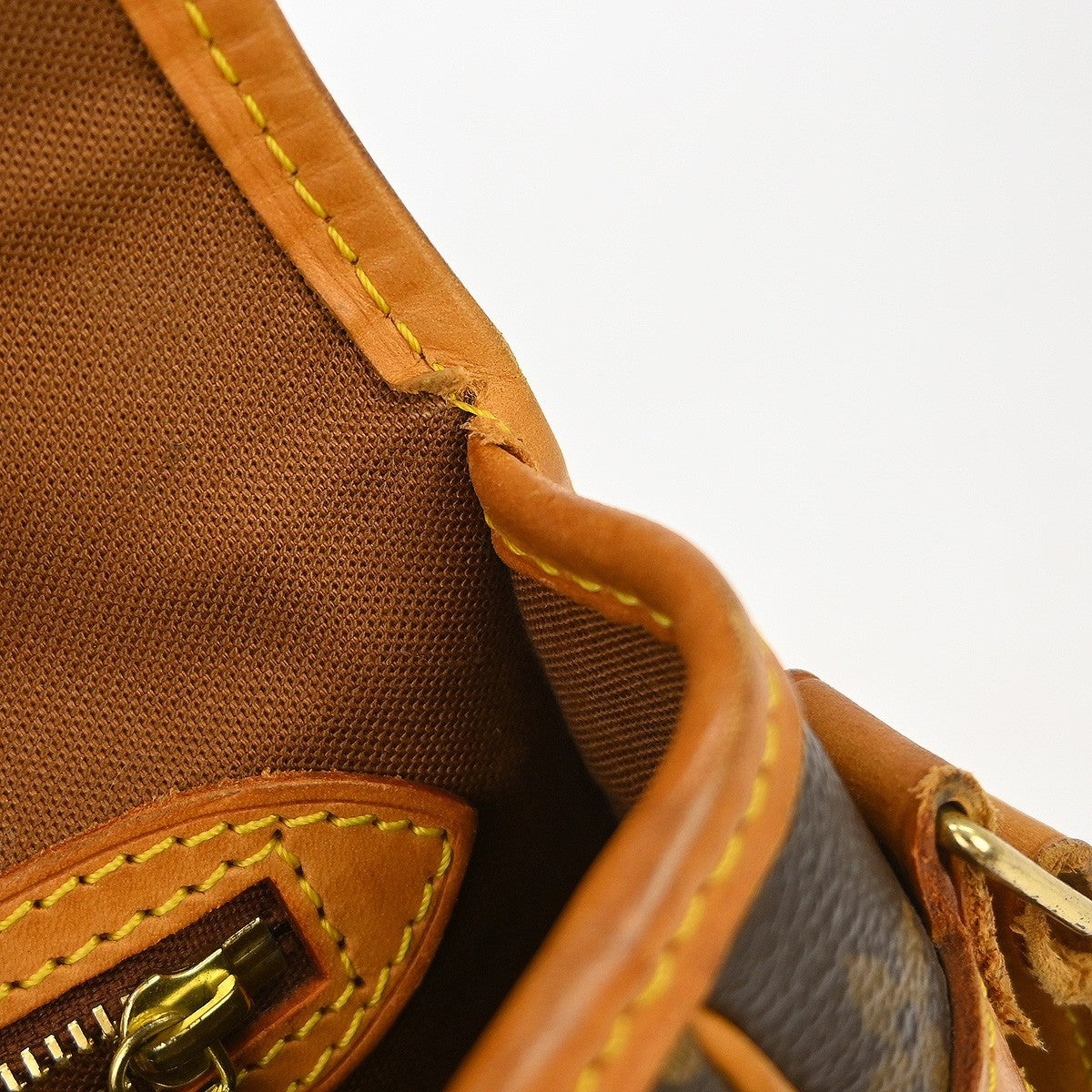 Louis Vuitton Sologne Vintage Crossbody Bag in Brown Monogram Canvas