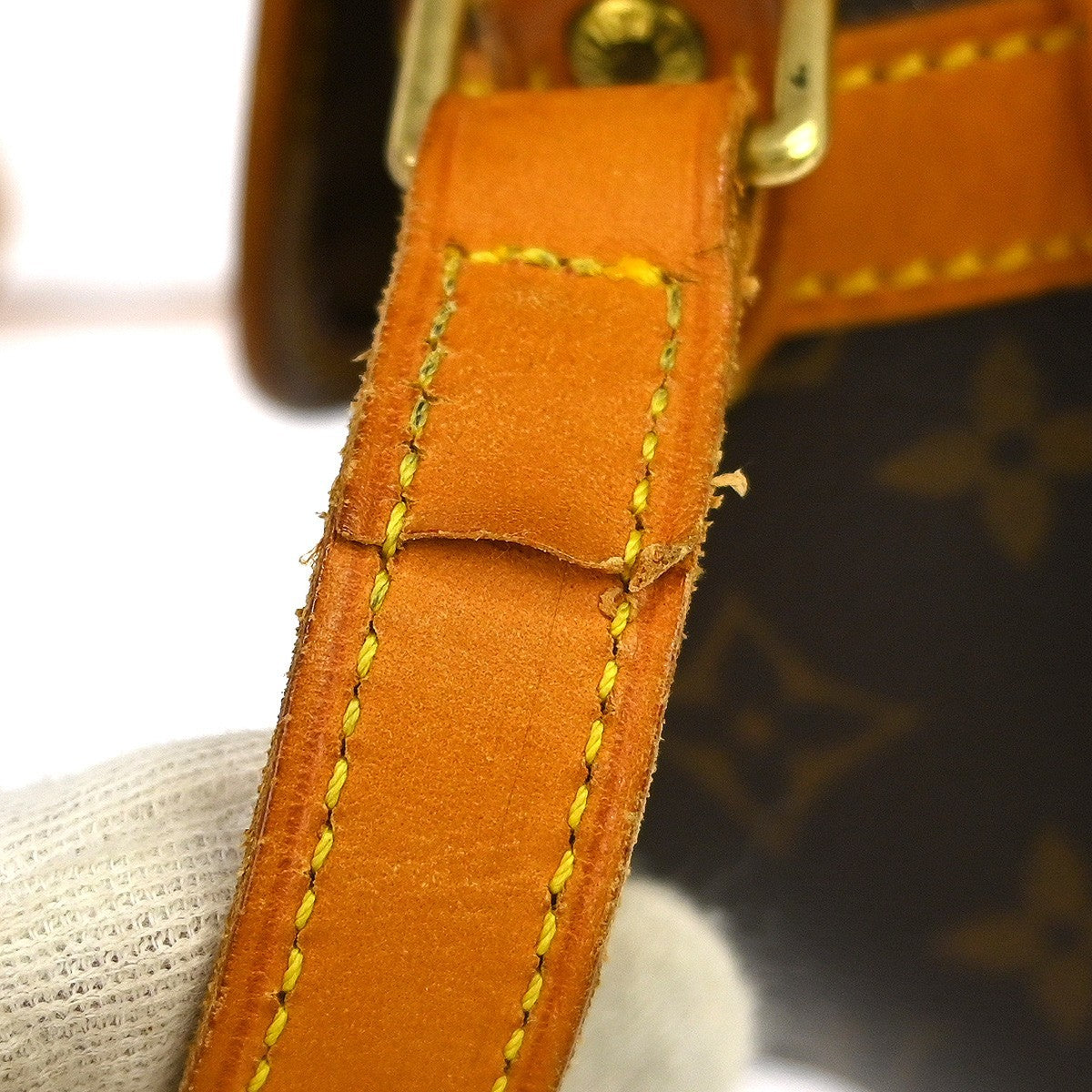 Louis Vuitton Sologne Vintage Crossbody Bag in Brown Monogram Canvas