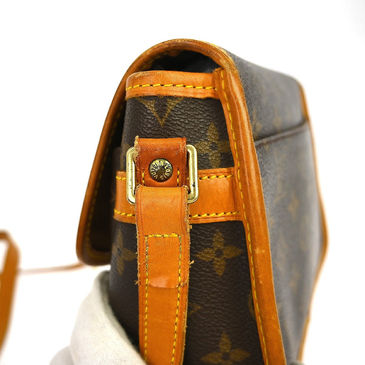 Louis Vuitton Sologne Vintage Crossbody Bag in Brown Monogram Canvas