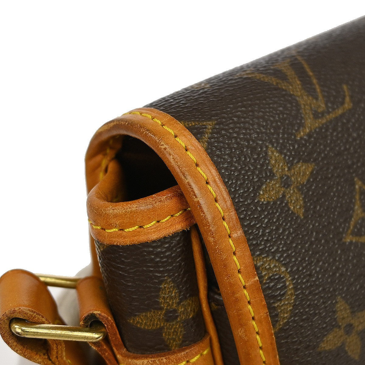 Louis Vuitton Sologne Vintage Crossbody Bag in Brown Monogram Canvas