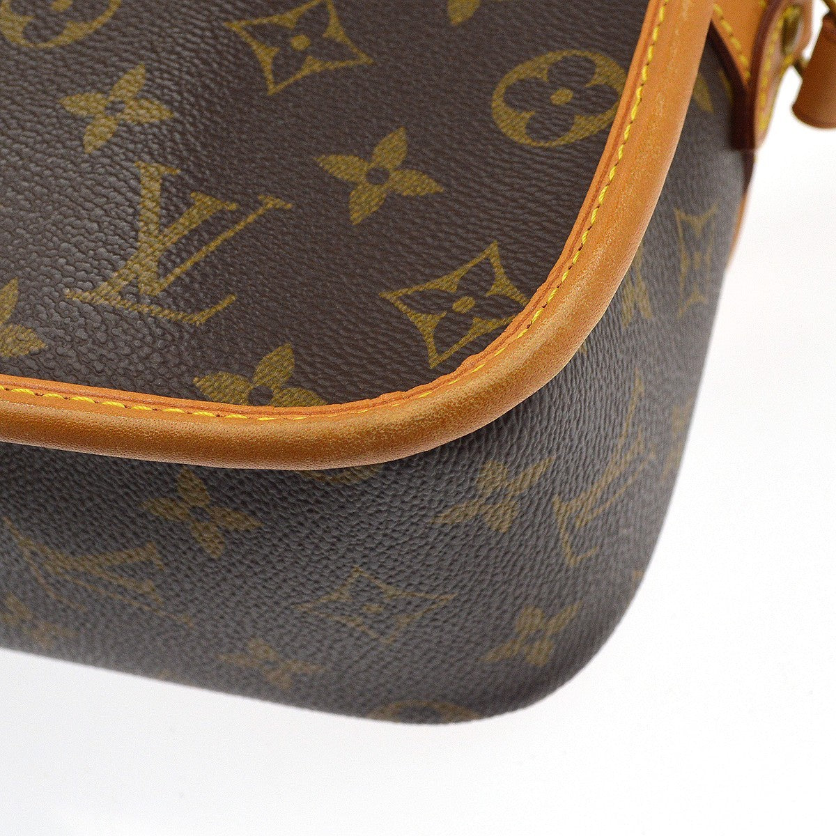 Louis Vuitton Sologne Vintage Crossbody Bag in Brown Monogram Canvas