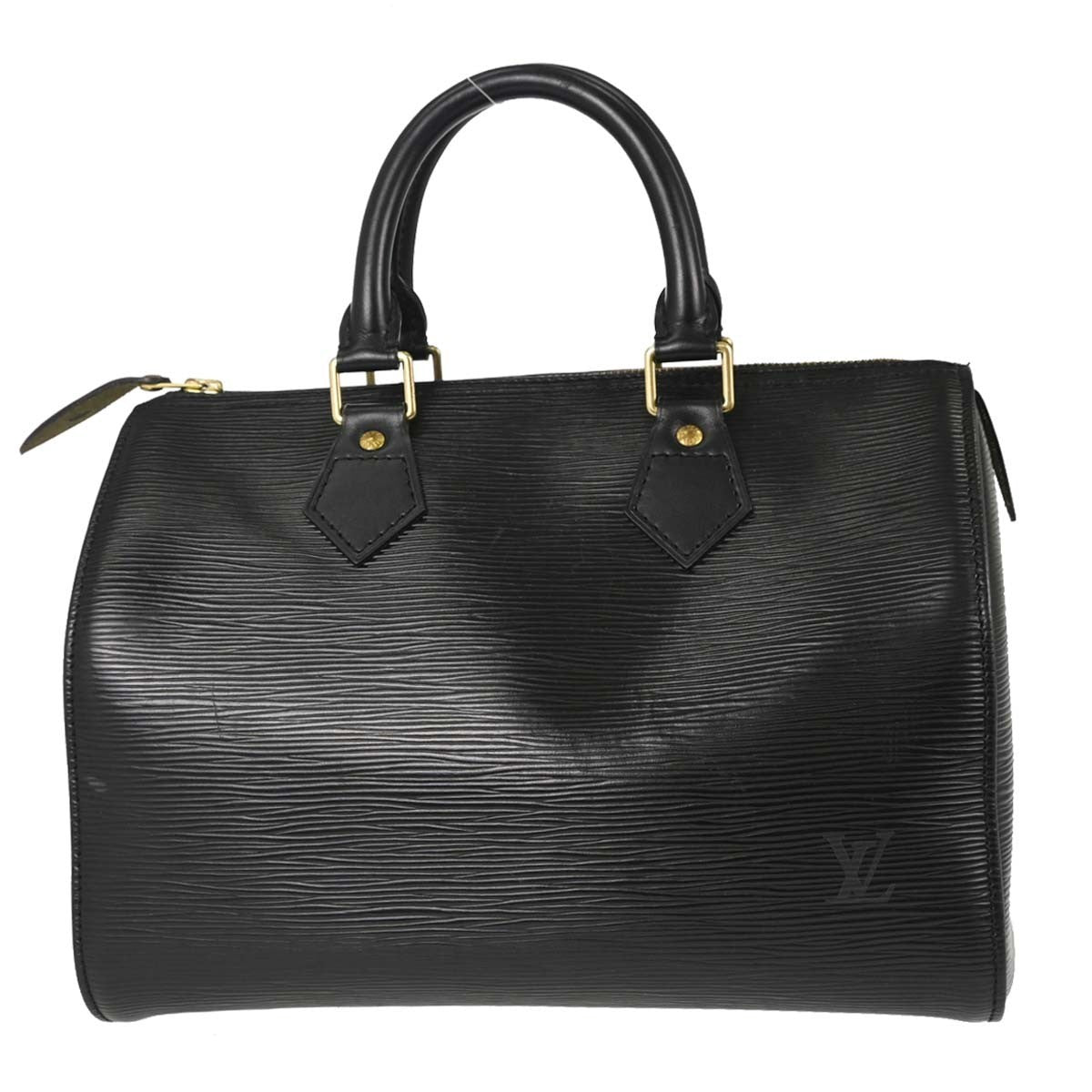 Louis Vuitton Speedy 25 Vintage Handbag in Black Epi Leather