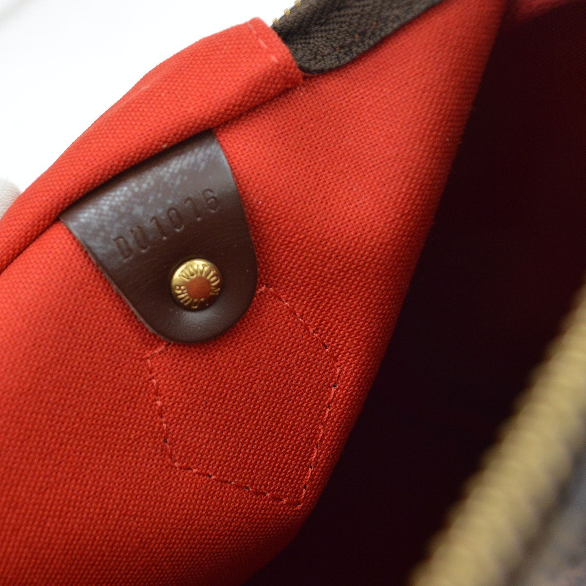 Louis Vuitton Speedy 30 Vintage Handbag in Brown Damier Ebène Canvas