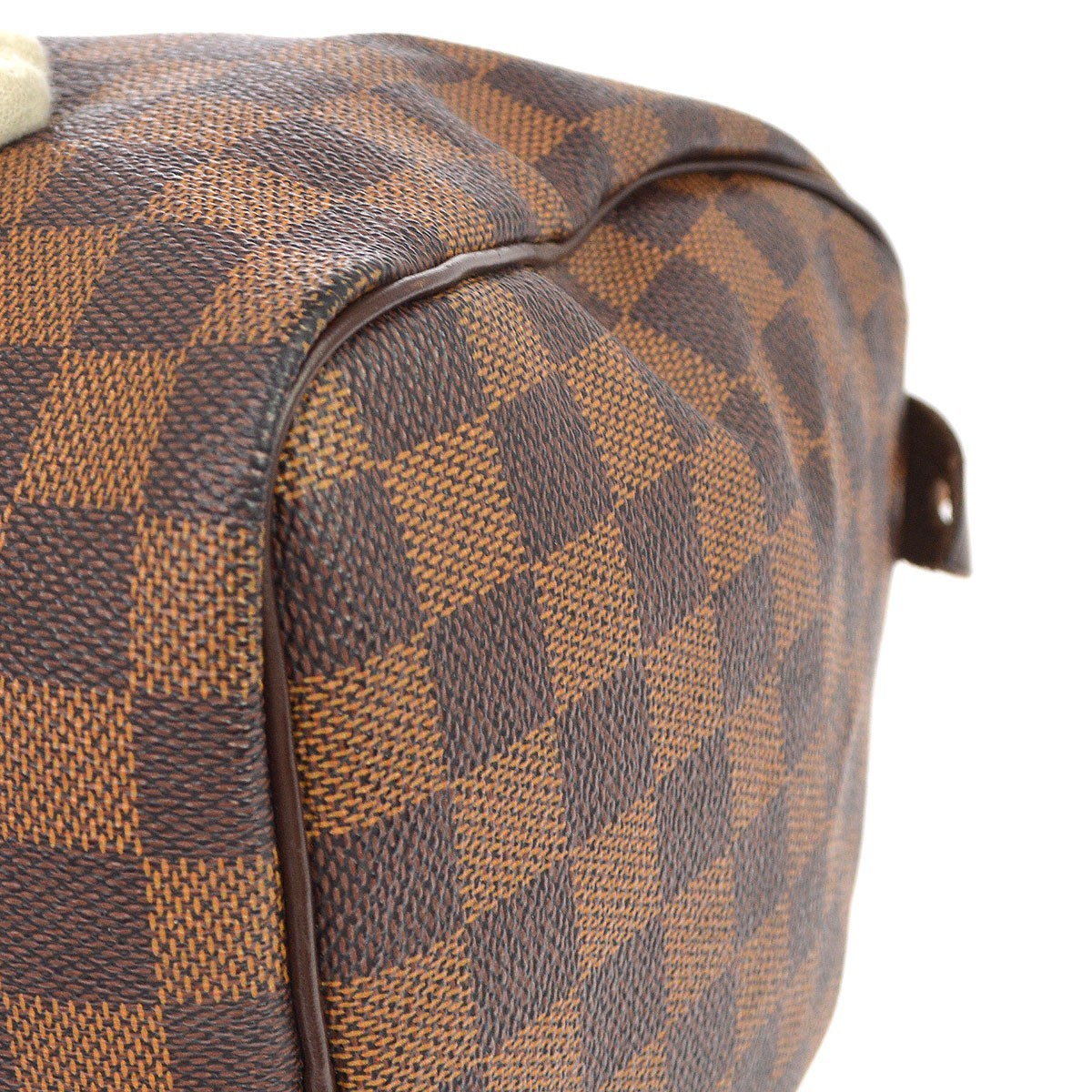 Louis Vuitton Speedy 30 Vintage Handbag in Brown Damier Ebène Canvas