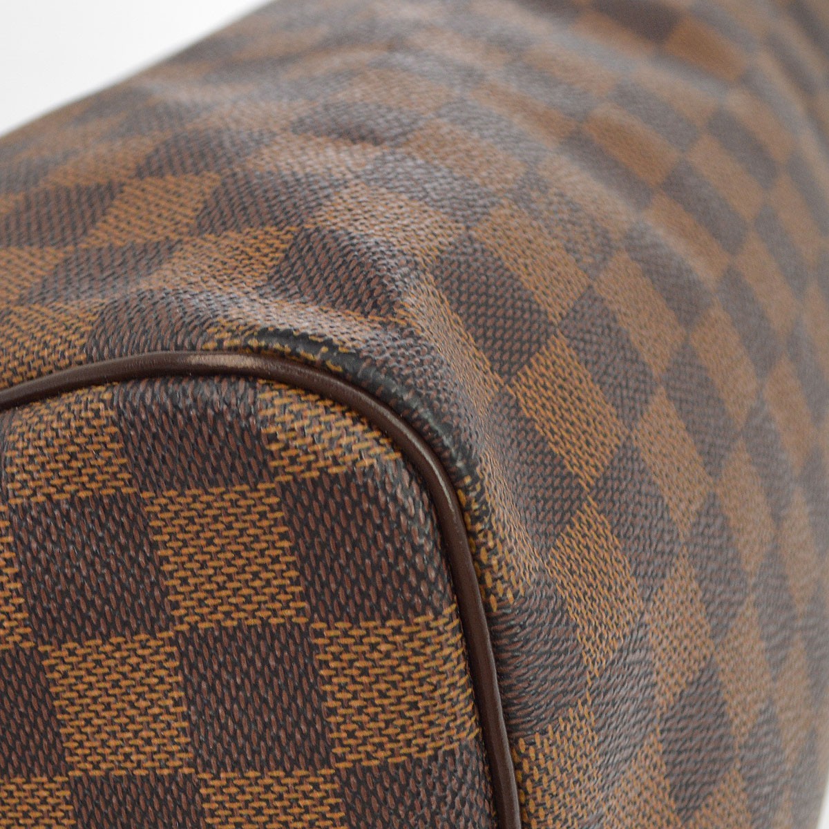 Louis Vuitton Speedy 30 Vintage Handbag in Brown Damier Ebène Canvas