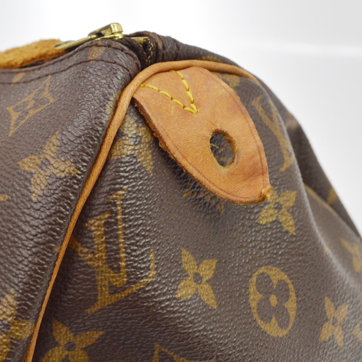 Louis Vuitton Speedy 30 Vintage Handbag in Brown Monogram Canvas