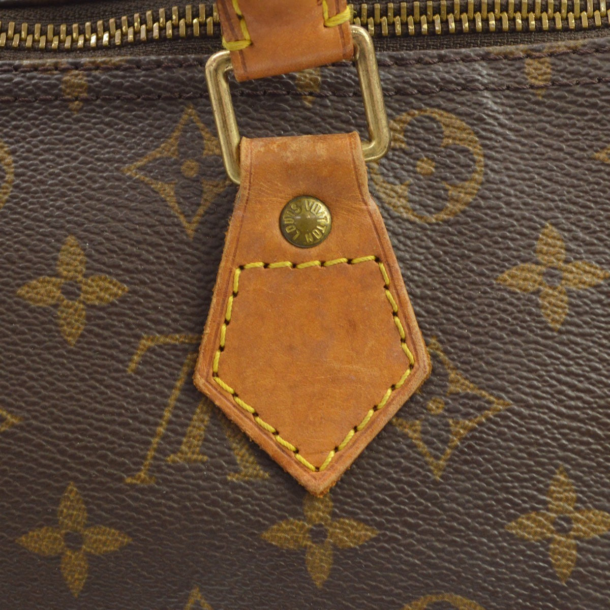 Louis Vuitton Speedy 30 Vintage Handbag in Brown Monogram Canvas