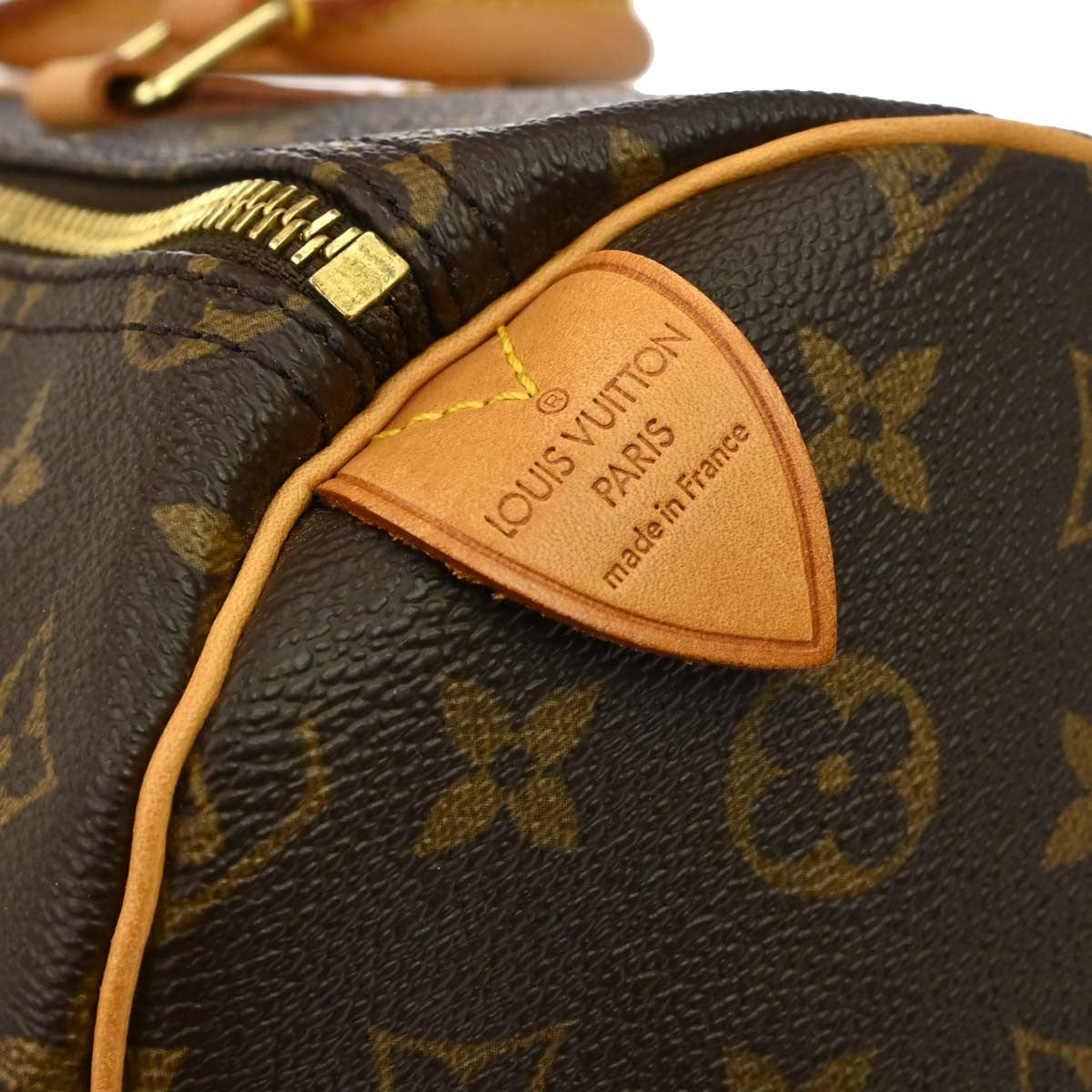 Louis Vuitton Speedy 35 Vintage Handbag in Brown Monogram Canvas