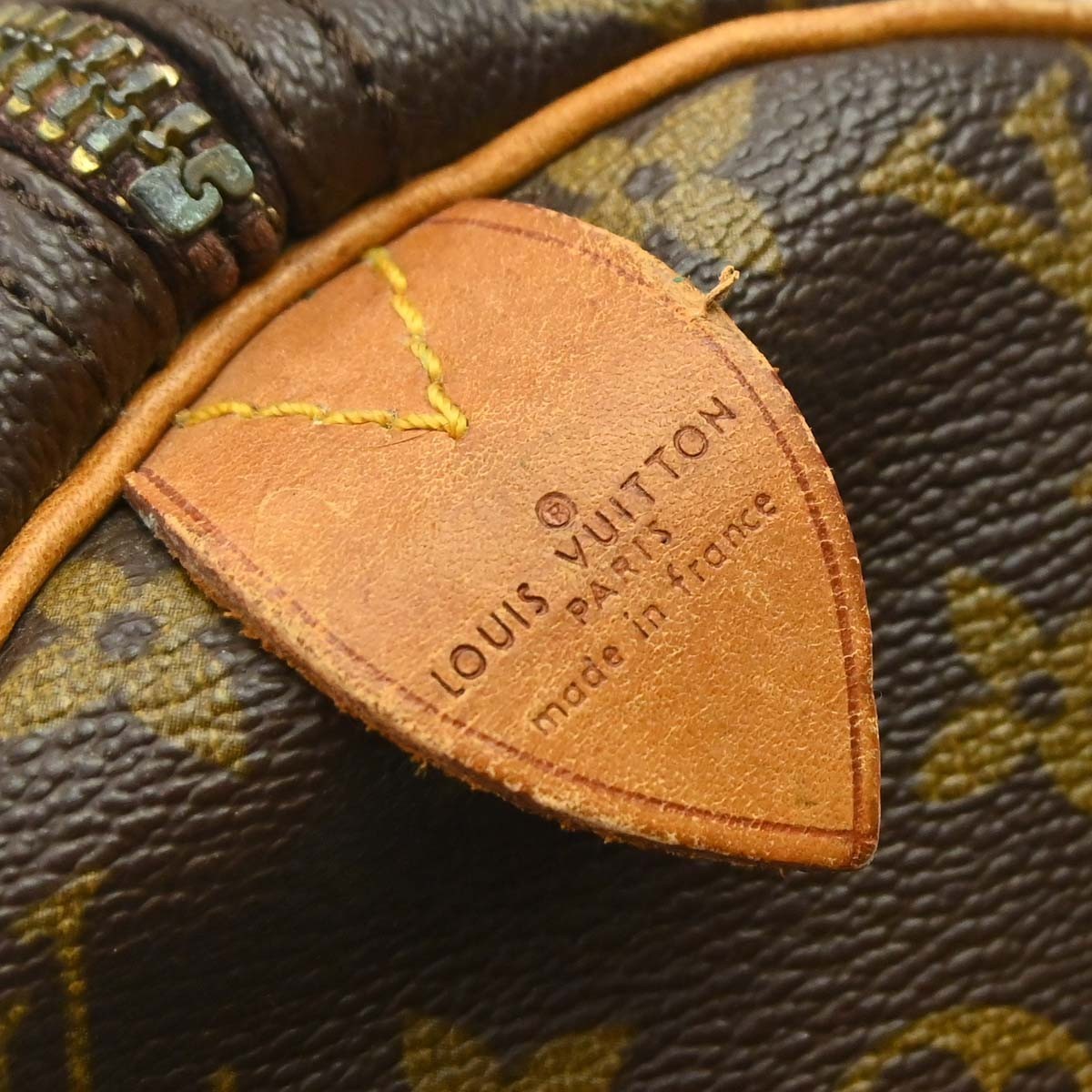 Louis Vuitton Speedy 40 Vintage Handbag in Brown Monogram Canvas