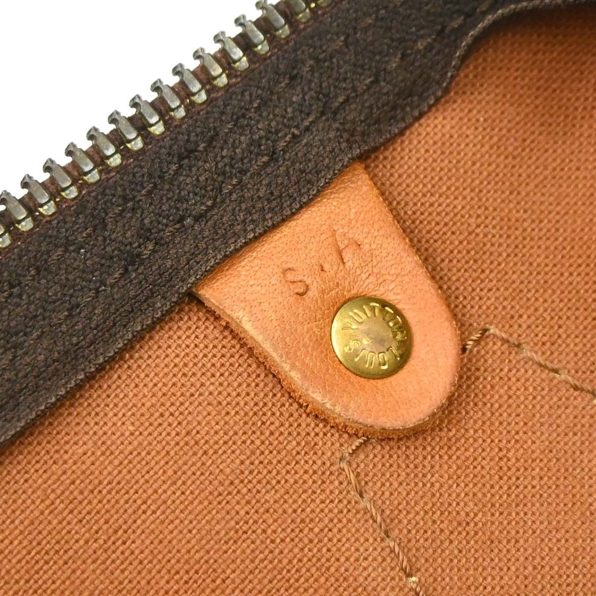 Louis Vuitton Speedy 40 Vintage Handbag in Brown Monogram Canvas