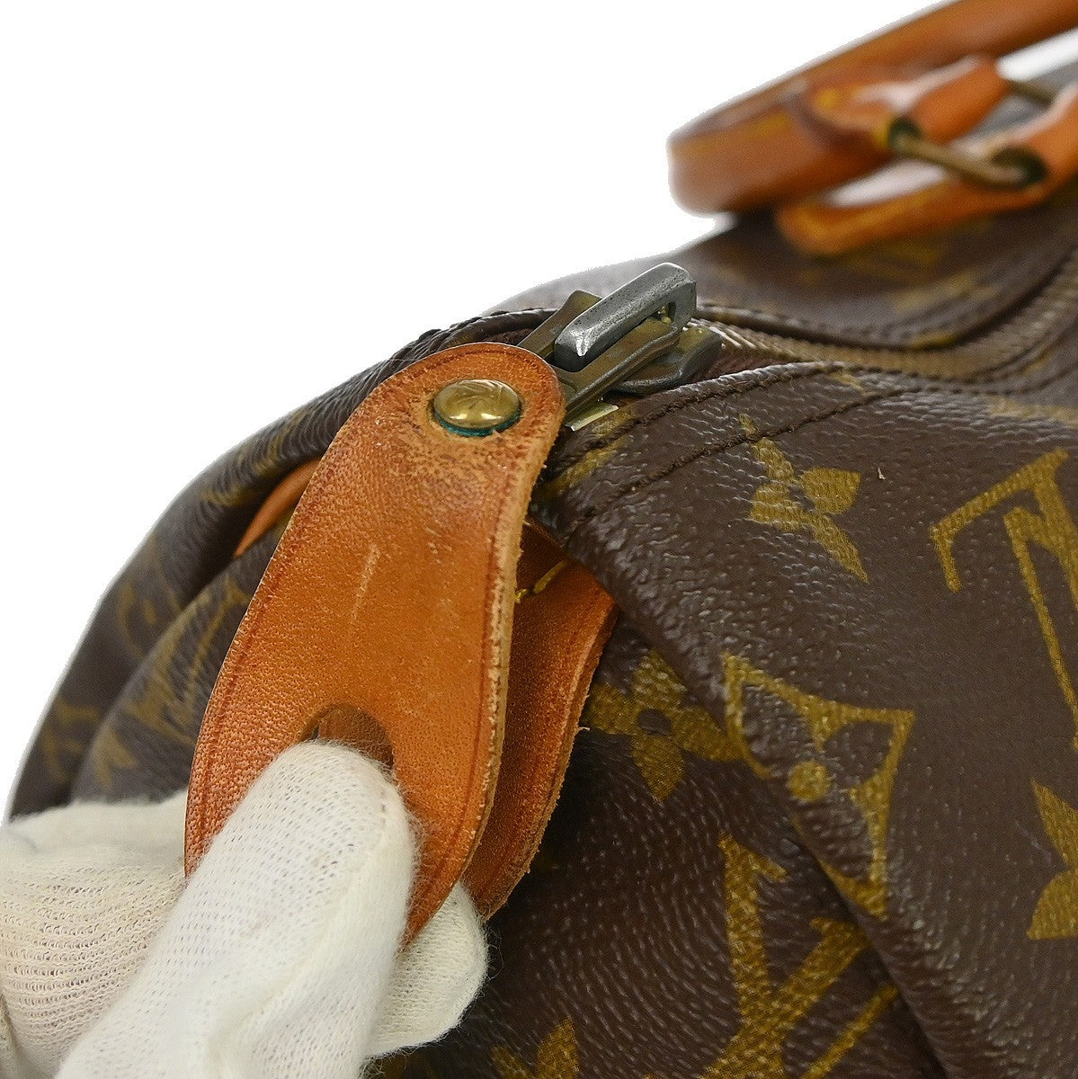 Louis Vuitton Speedy 40 Vintage Handbag in Brown Monogram Canvas