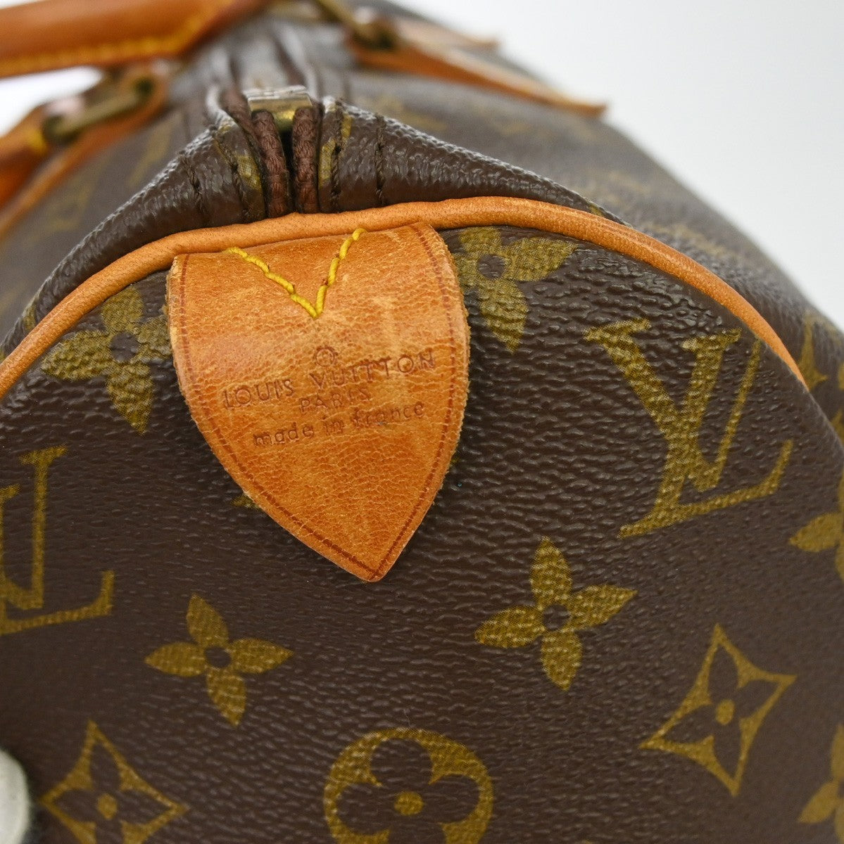 Louis Vuitton Speedy 40 Vintage Handbag in Brown Monogram Canvas