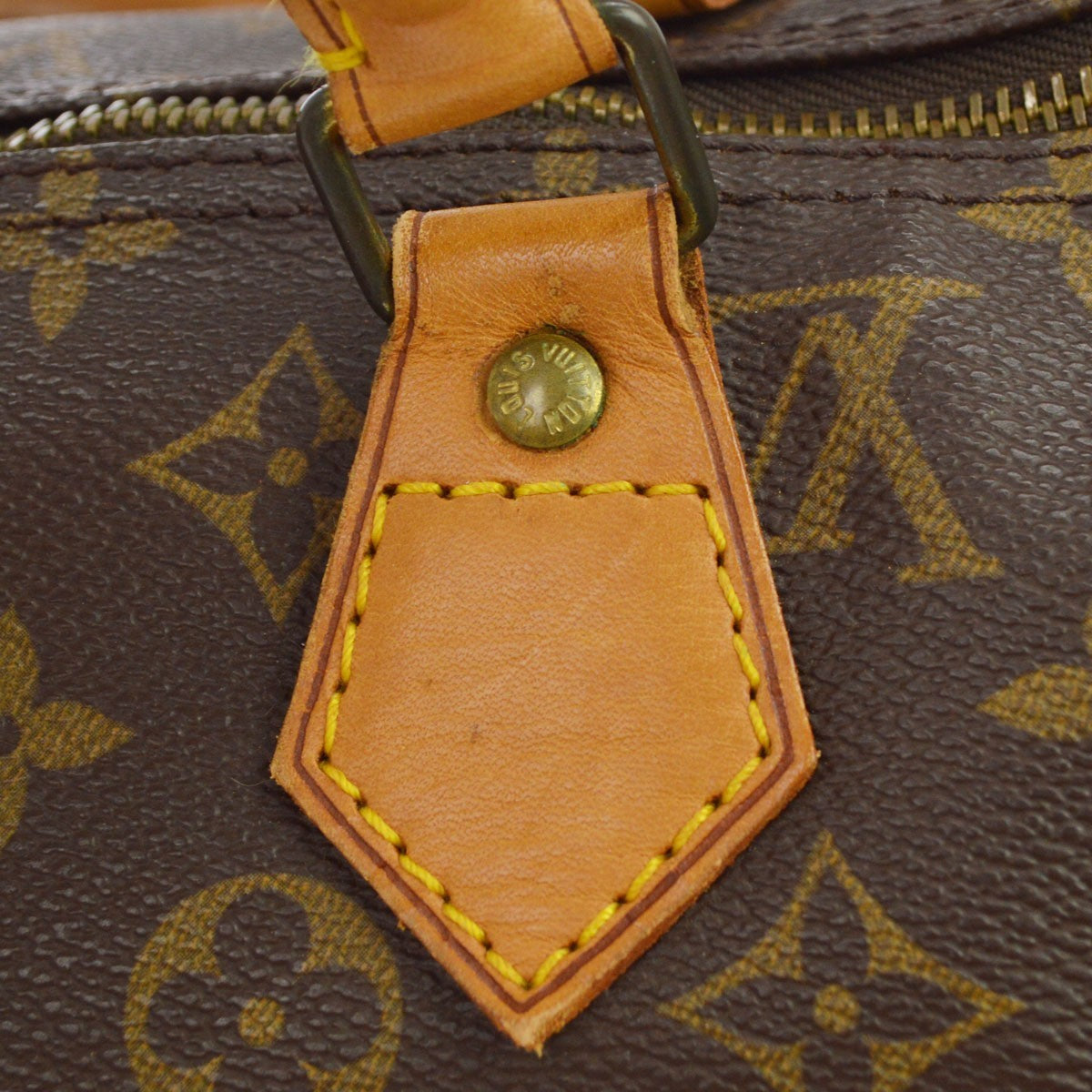 Louis Vuitton Speedy 40 Vintage Handbag in Brown Monogram Canvas