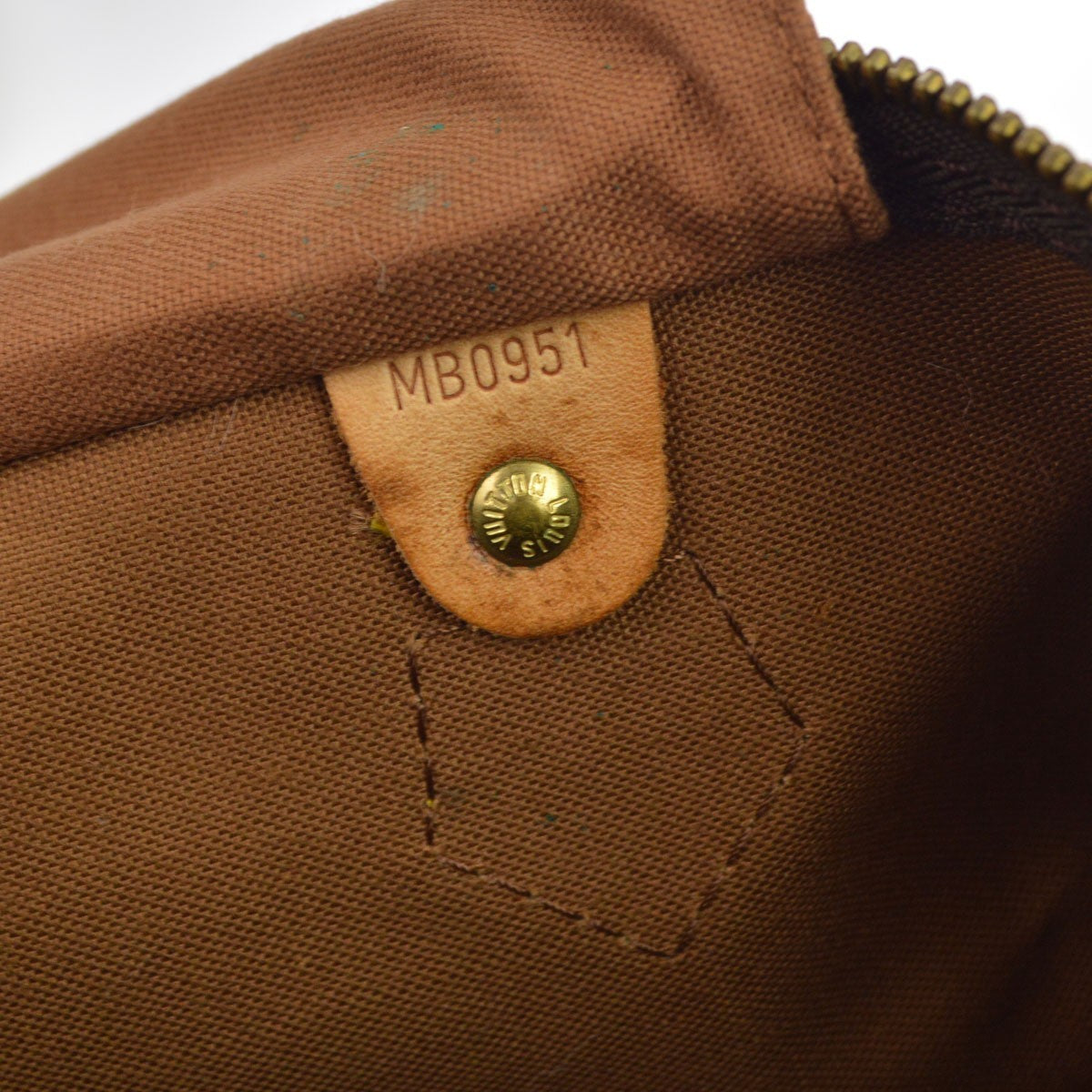 Louis Vuitton Speedy 40 Vintage Handbag in Brown Monogram Canvas