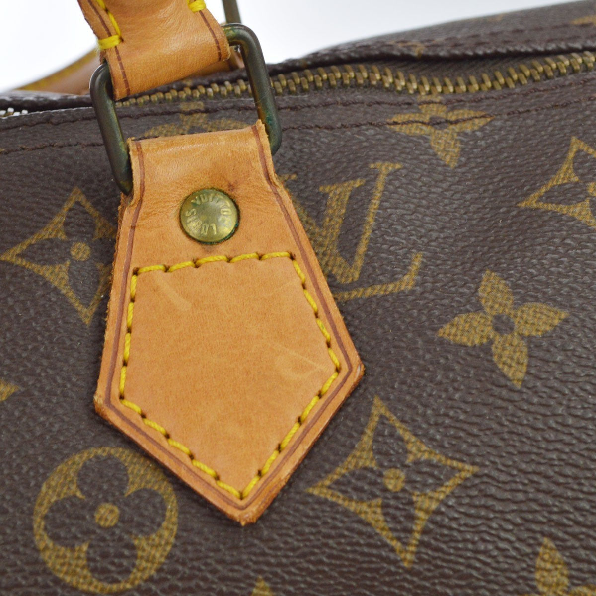 Louis Vuitton Speedy 40 Vintage Handbag in Brown Monogram Canvas