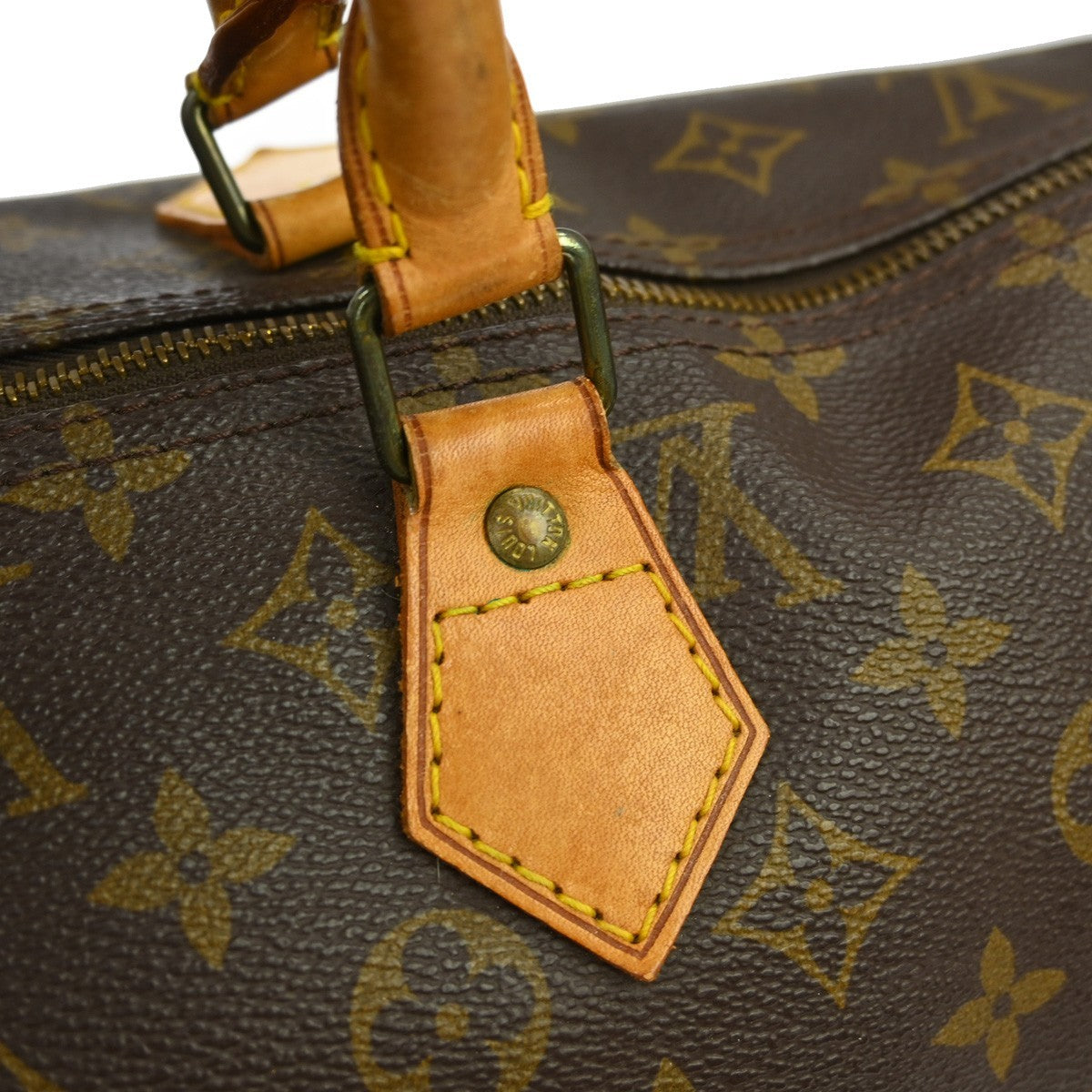 Louis Vuitton Speedy 40 Vintage Handbag in Brown Monogram Canvas